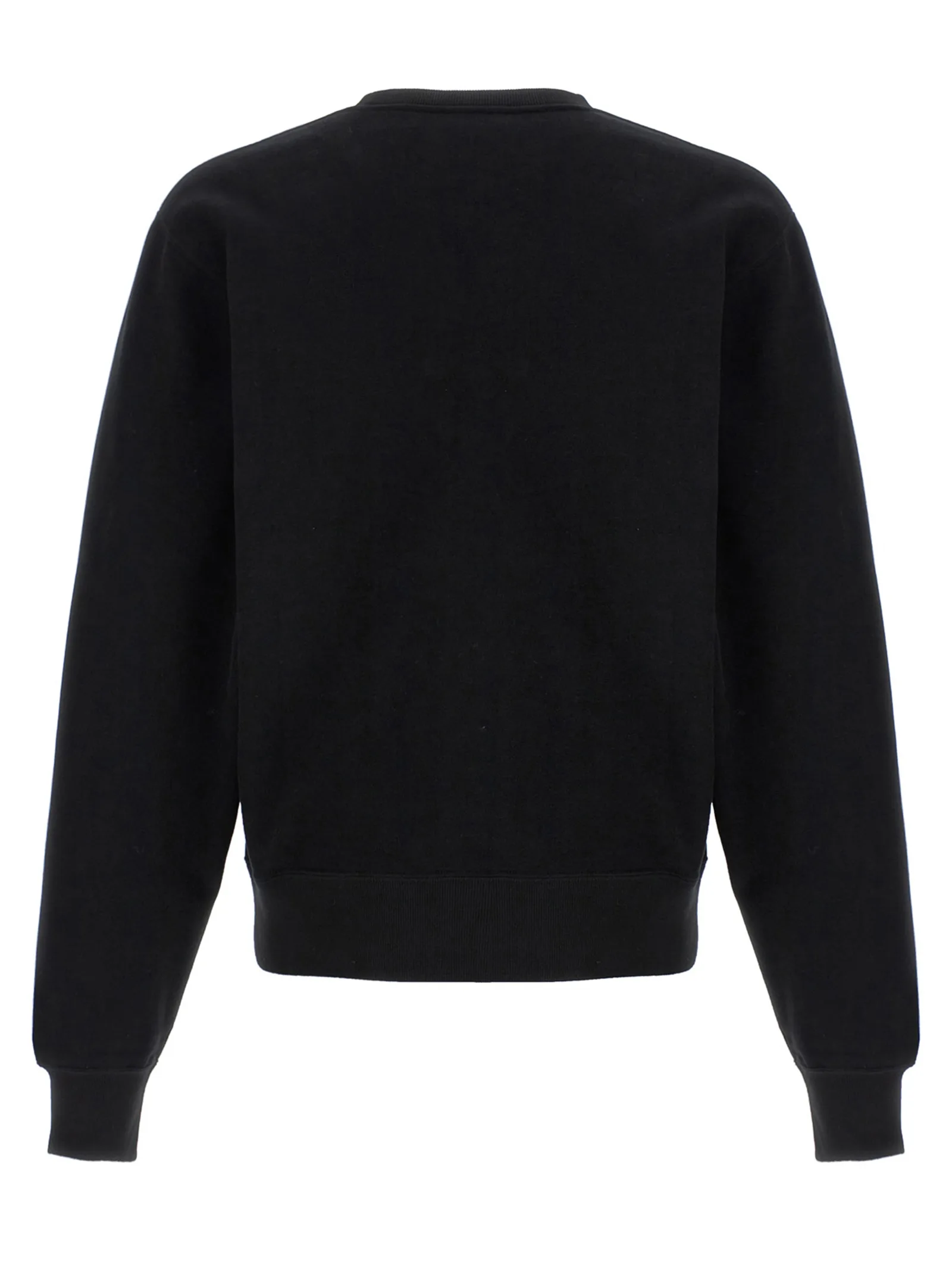 Black Cotton Sweatshirt - Image 2