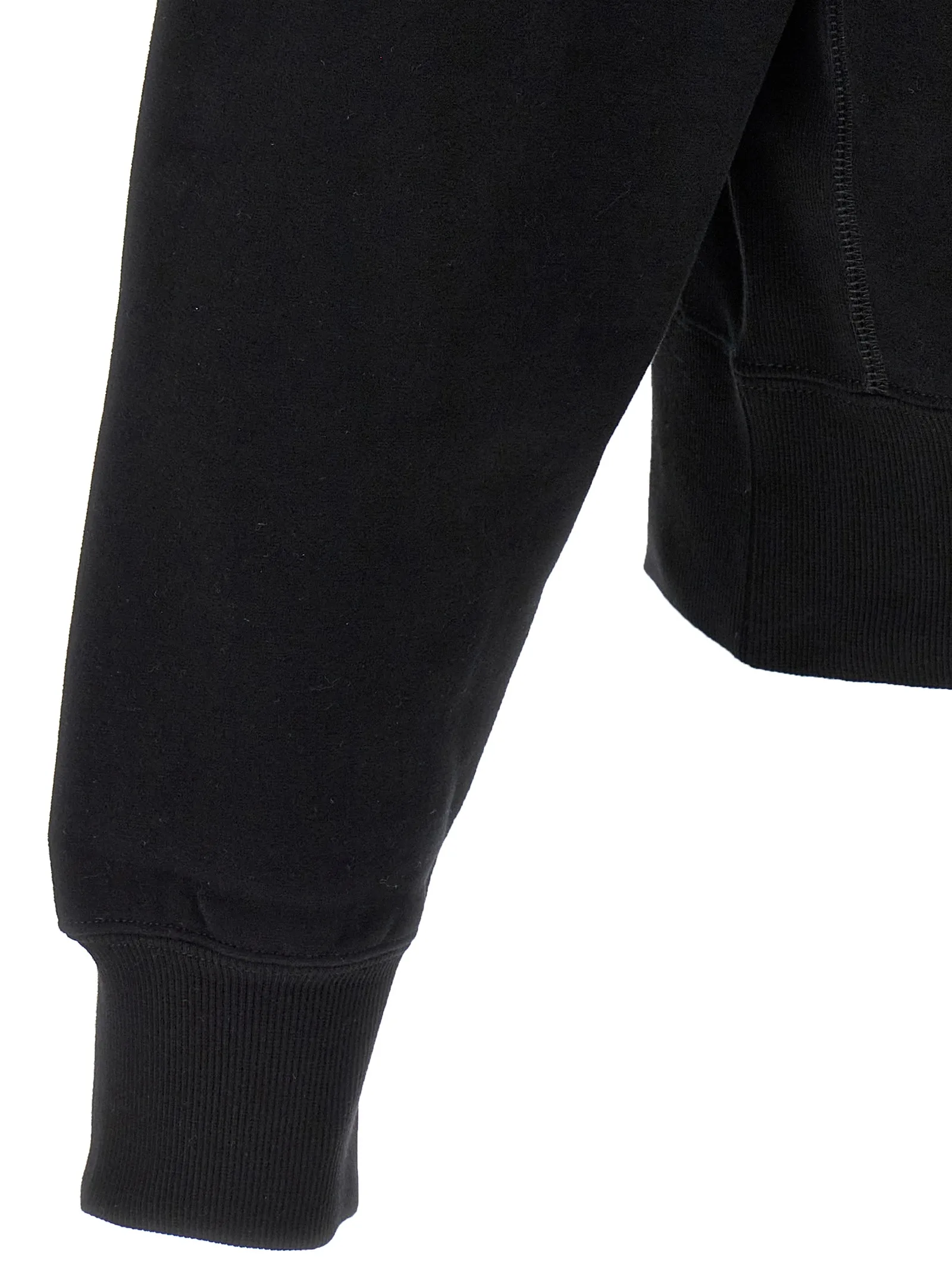 Black Cotton Sweatshirt - Image 4
