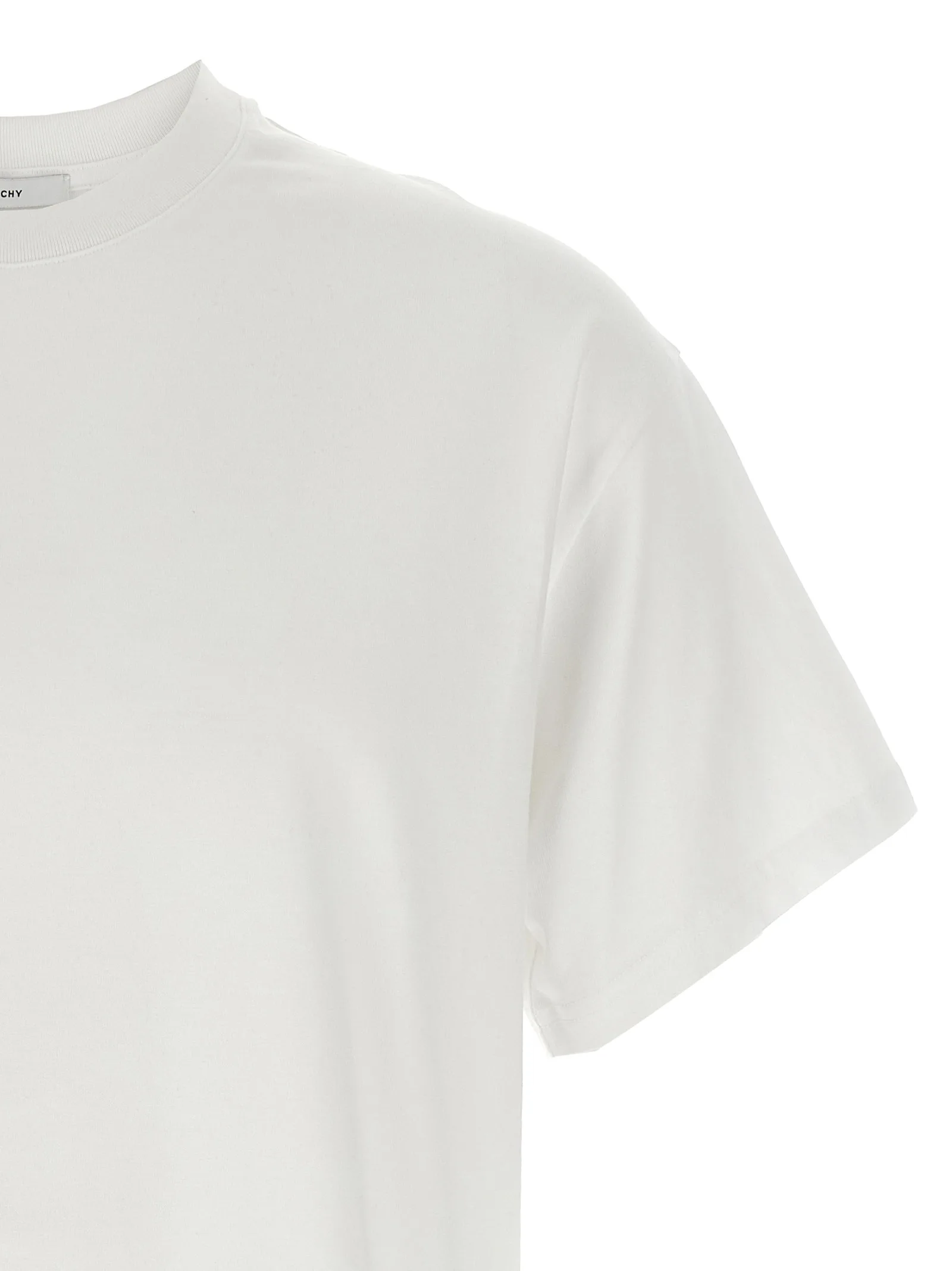 White Cotton T-Shirt - Image 3