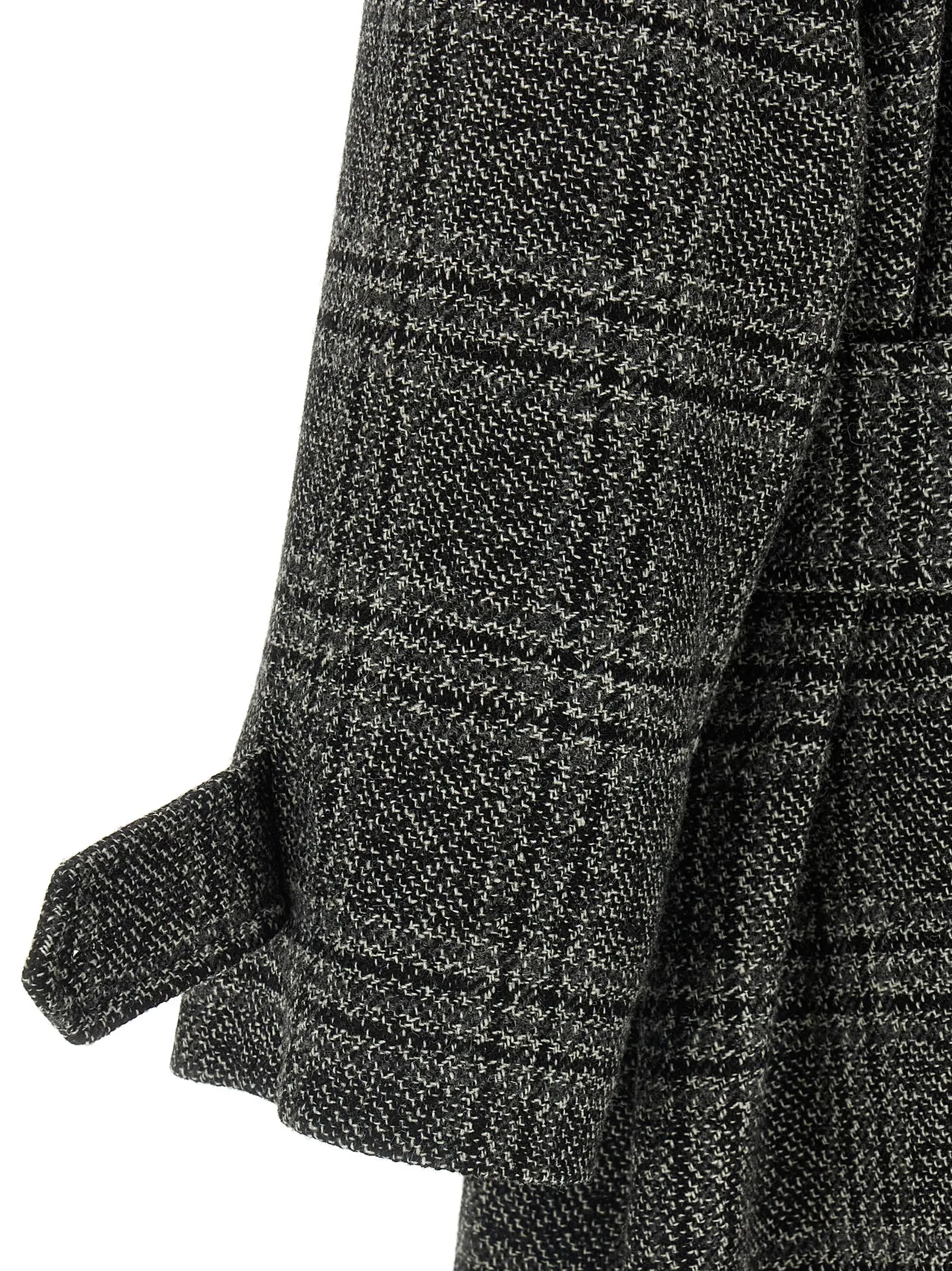 Black Wool Coat - Image 4