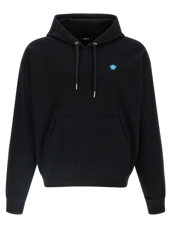 Black Cotton Sweatshirt