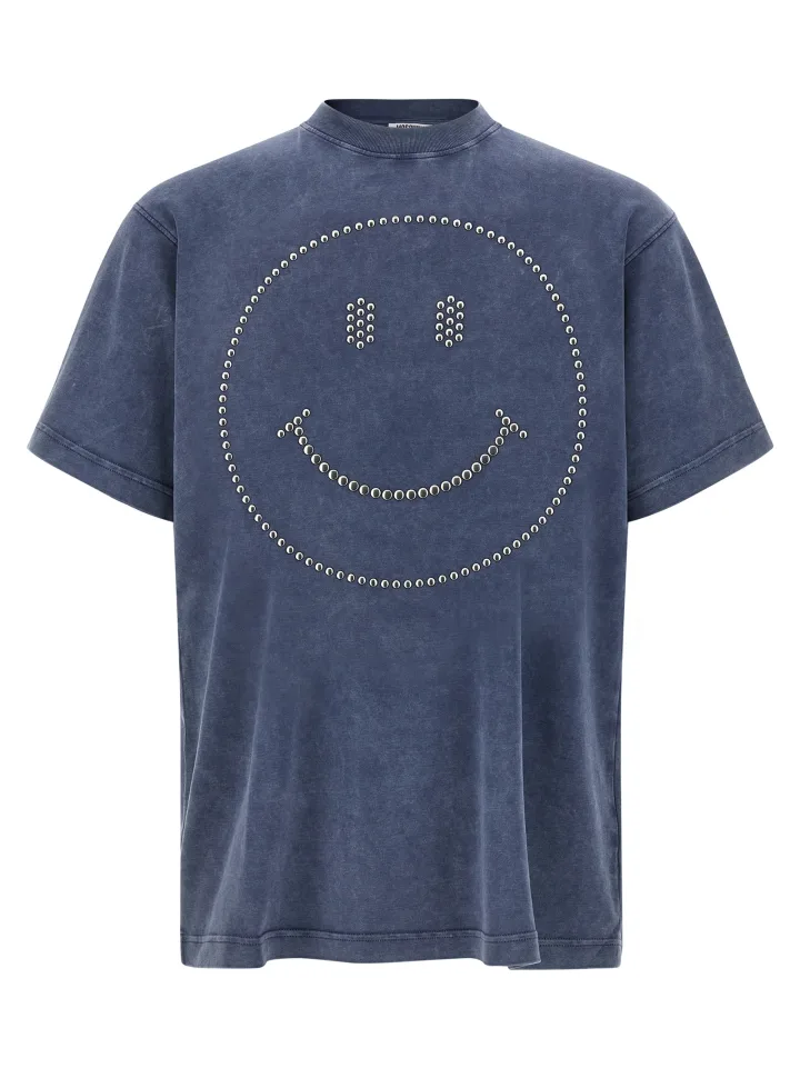 Blue Cotton T - Shirt
