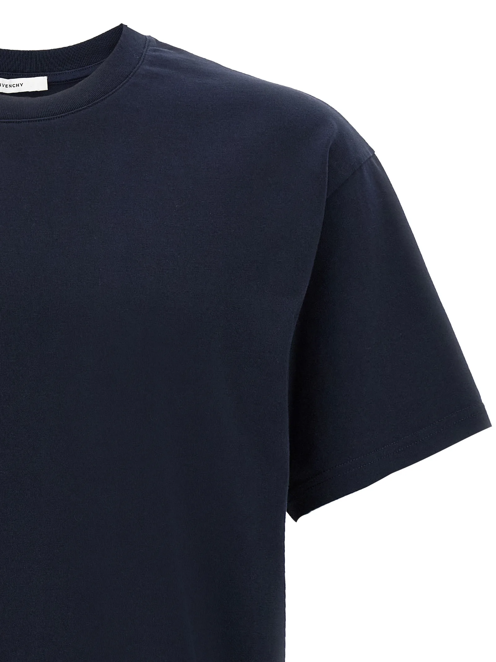 Blue Cotton T-Shirt - Image 3