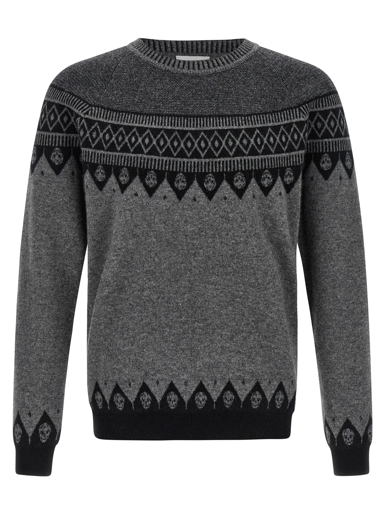 Gray Wool Cardigan