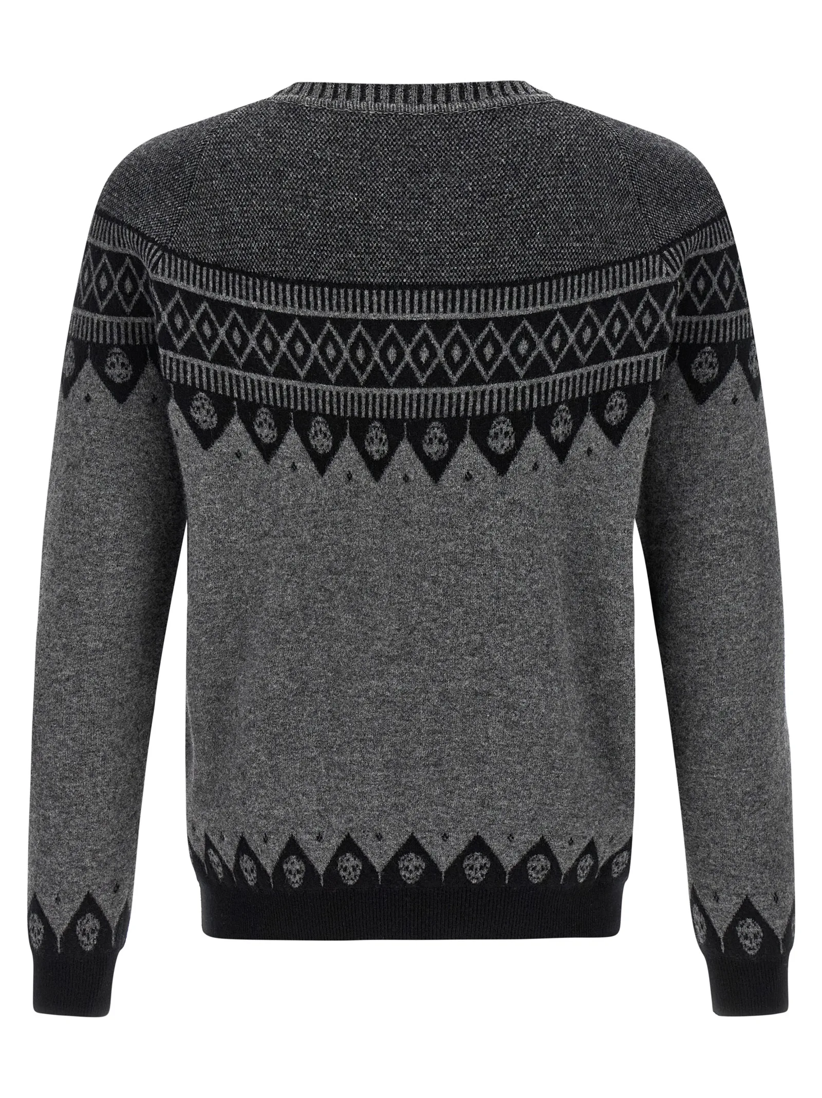 Gray Wool Cardigan - Image 2