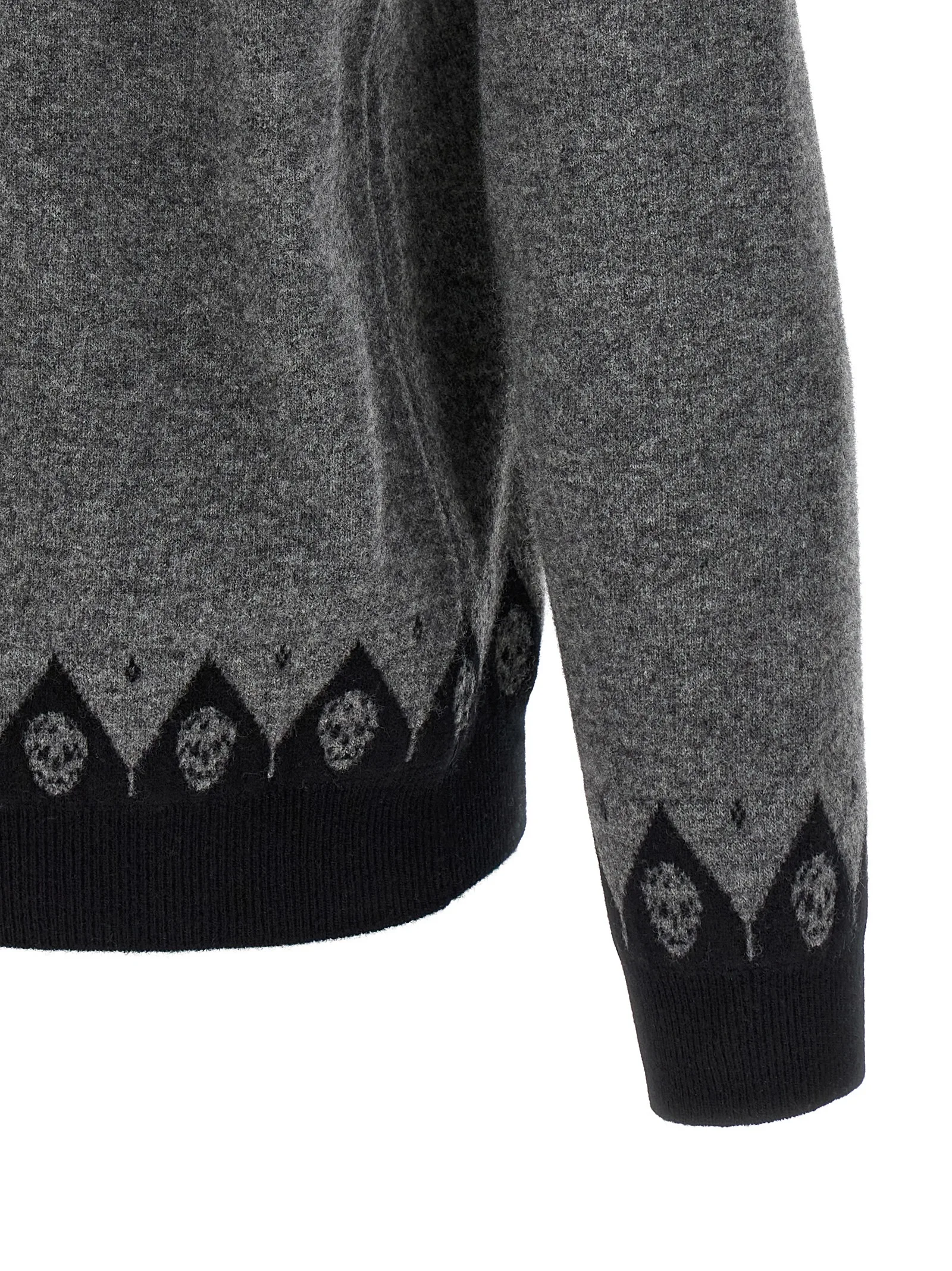 Gray Wool Cardigan - Image 4