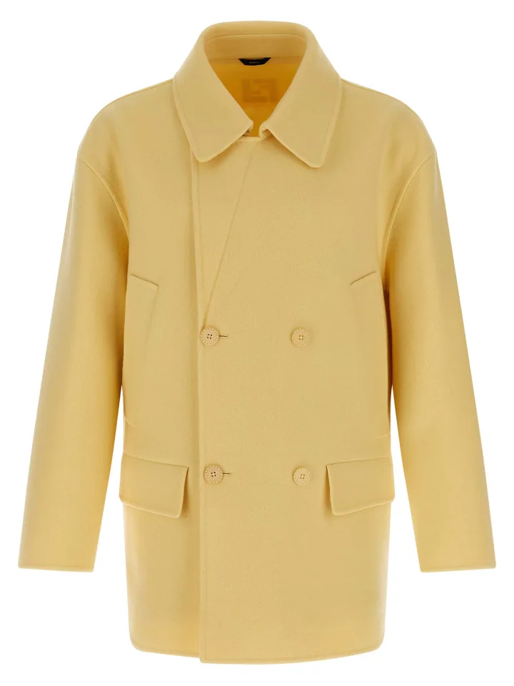 Multicolor Virgin Wool Coat