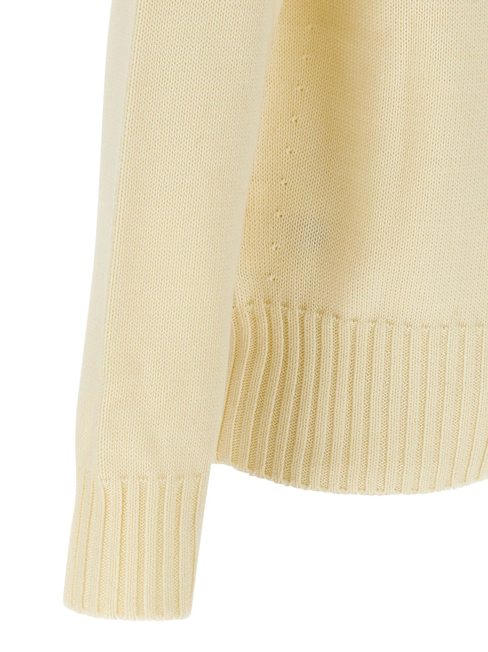 Beige Cotton Cardigan - Image 4