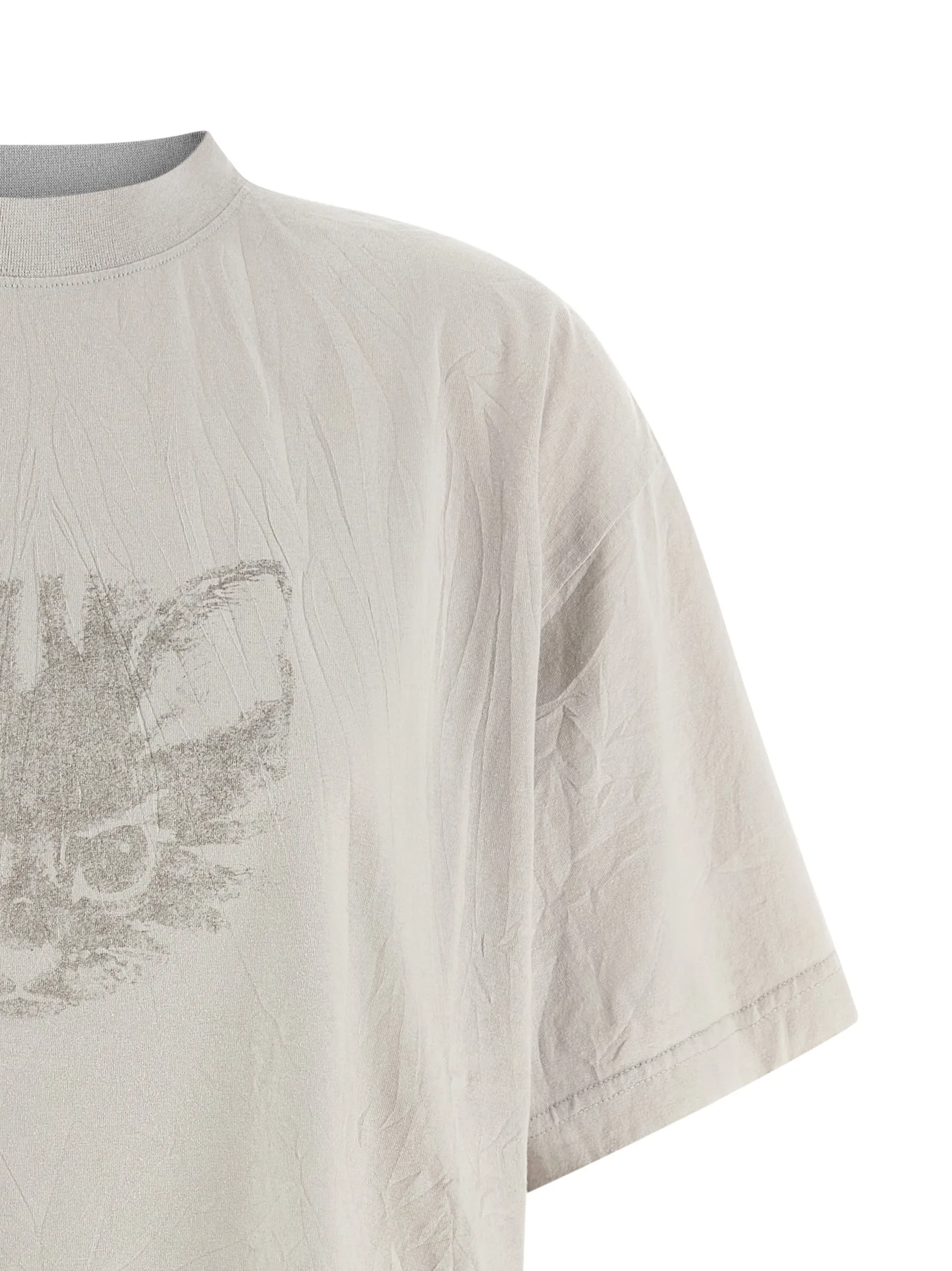 White Cotton T - Shirt - Image 3