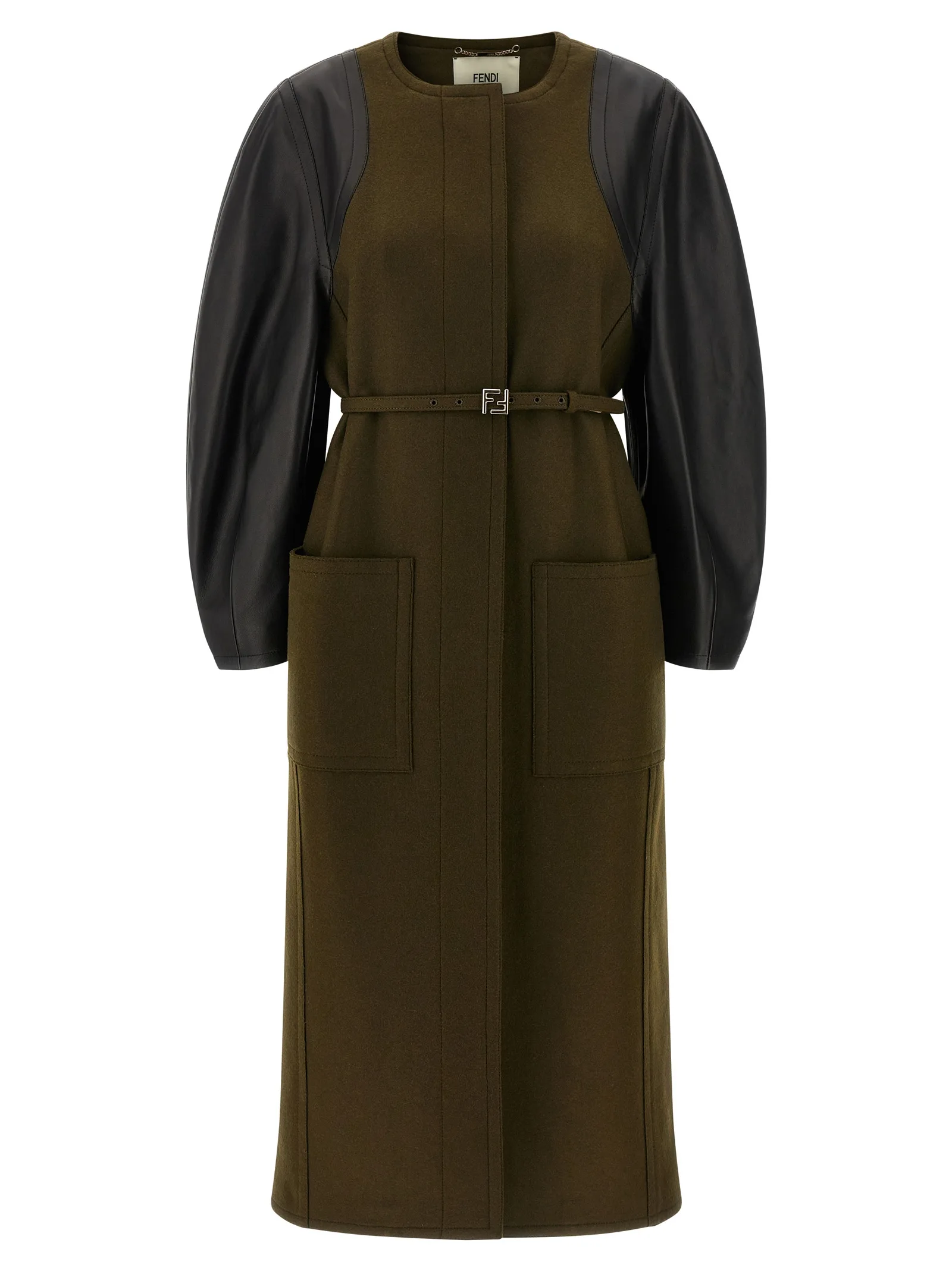 Bicolor Viscose Coat