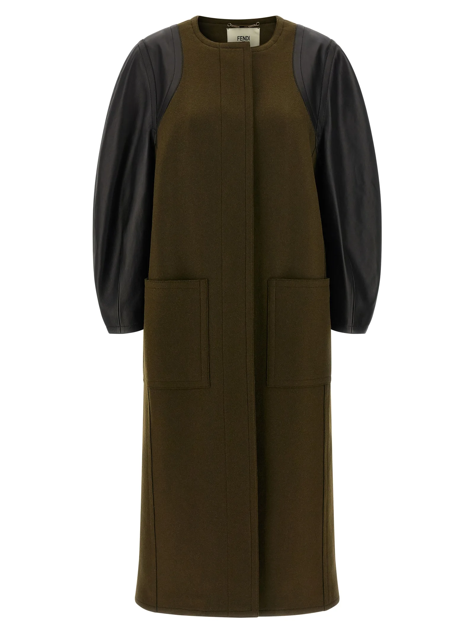 Bicolor Viscose Coat - Image 2