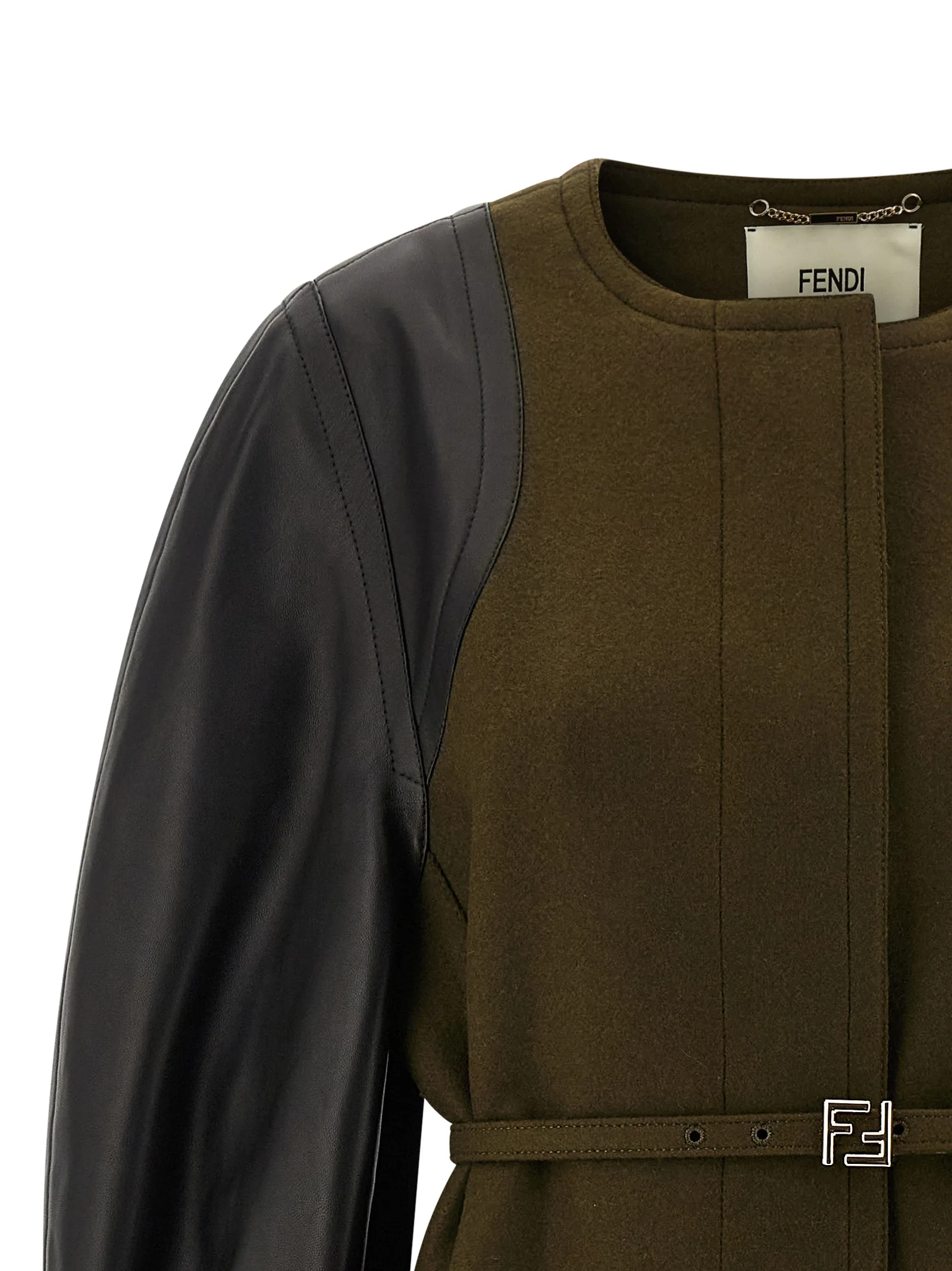 Bicolor Viscose Coat - Image 4