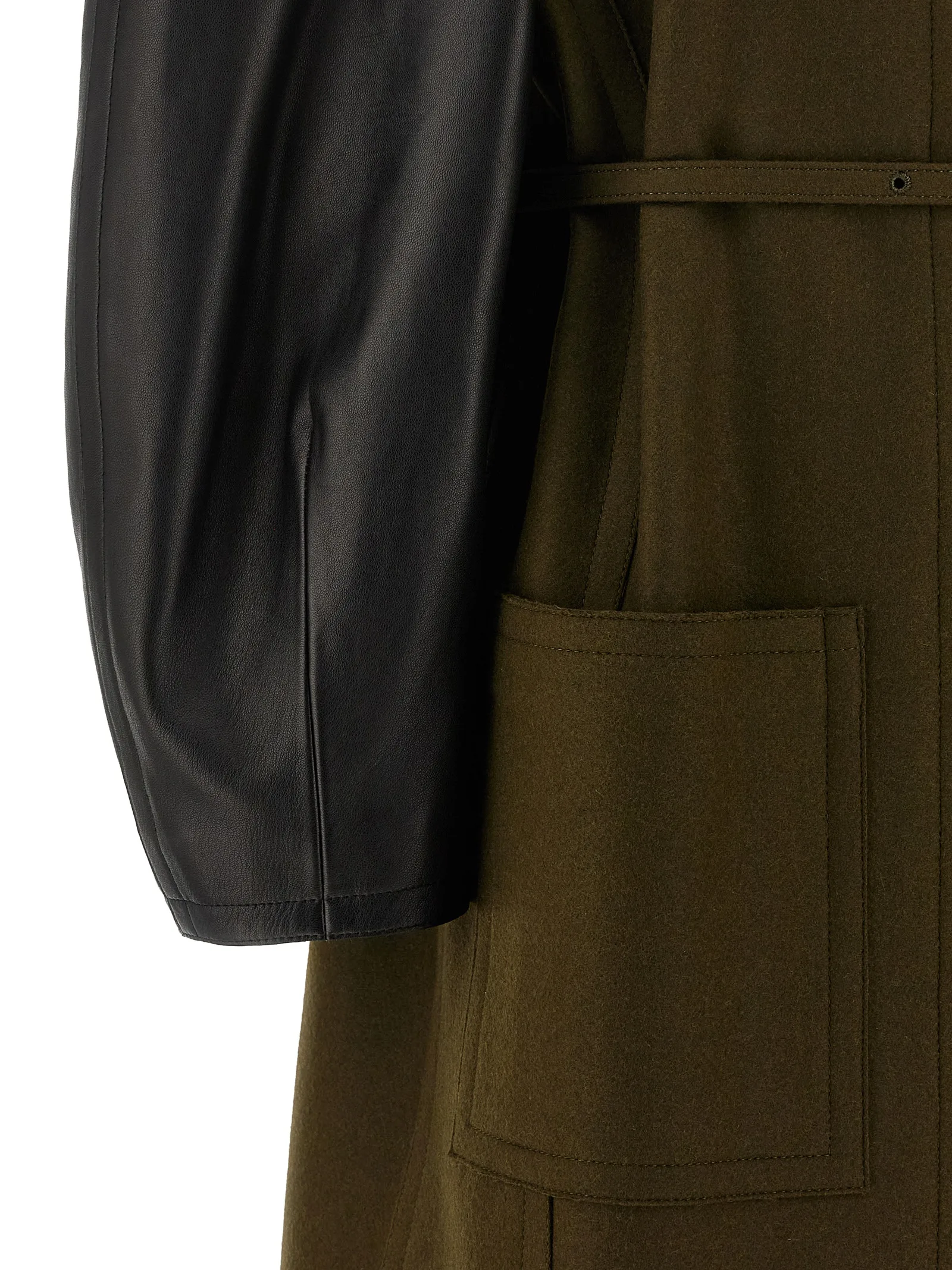 Bicolor Viscose Coat - Image 5