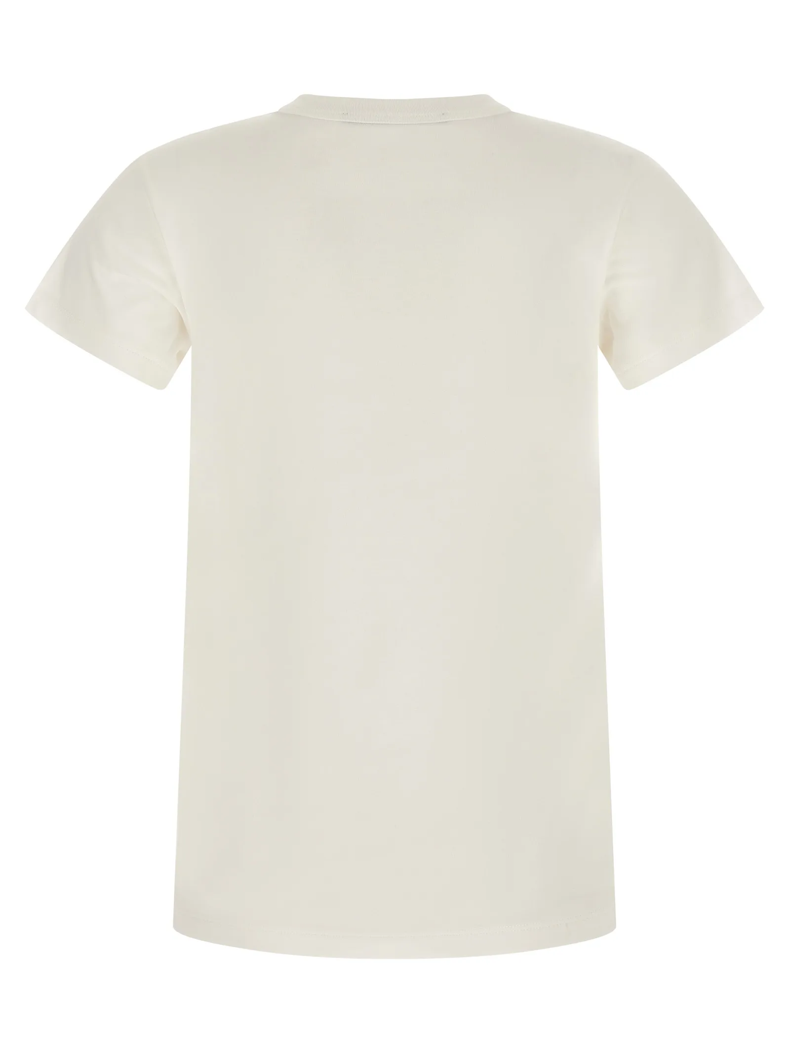 White Cotton T-Shirt - Image 2
