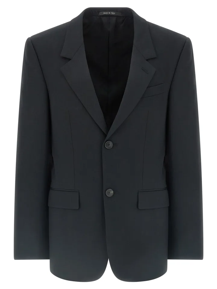 Black Wool Blazer