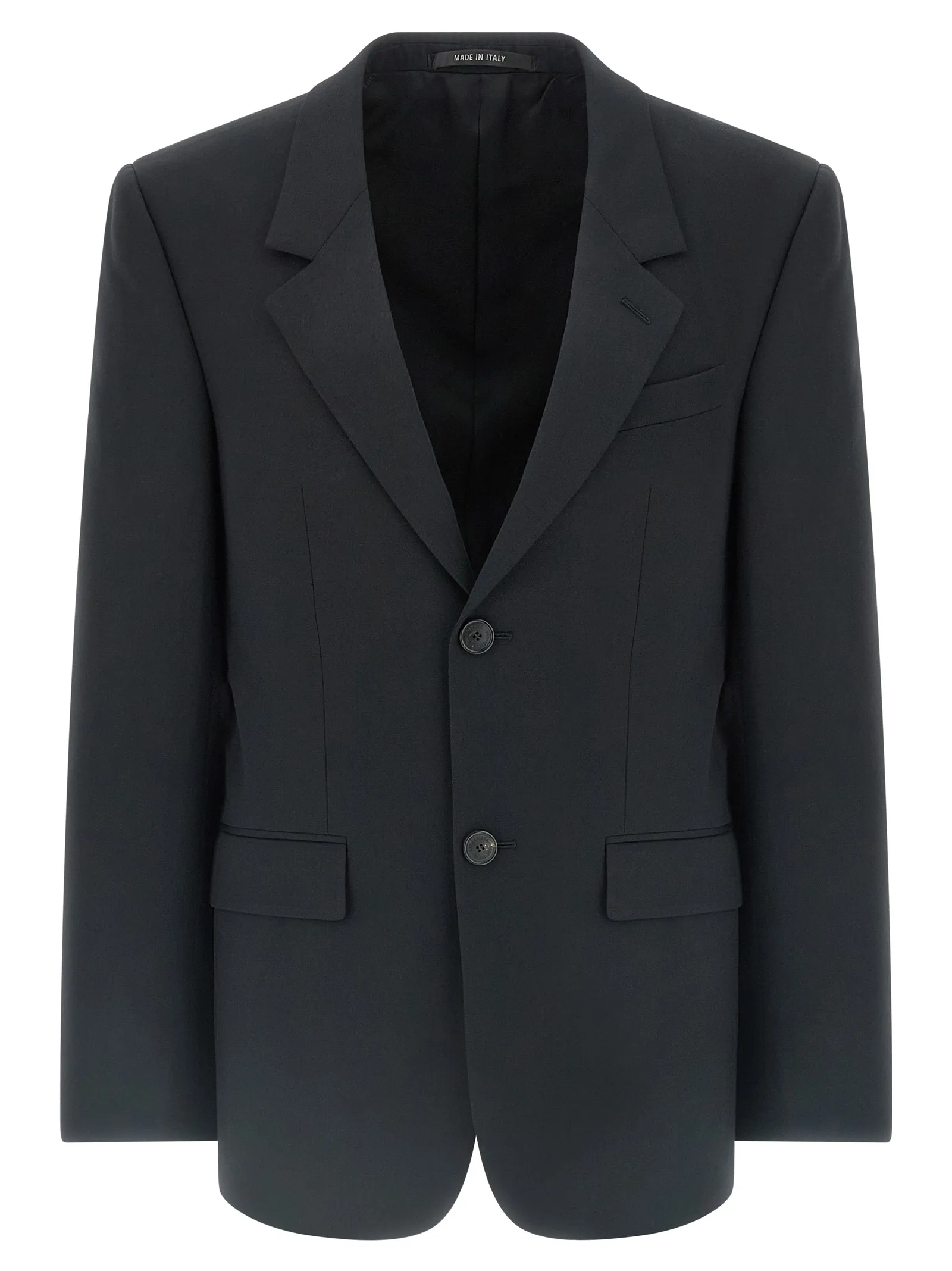 Black Wool Blazer