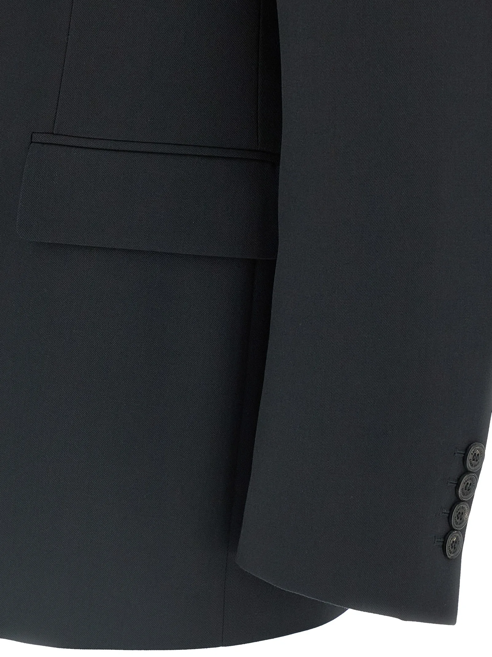 Black Wool Blazer - Image 4