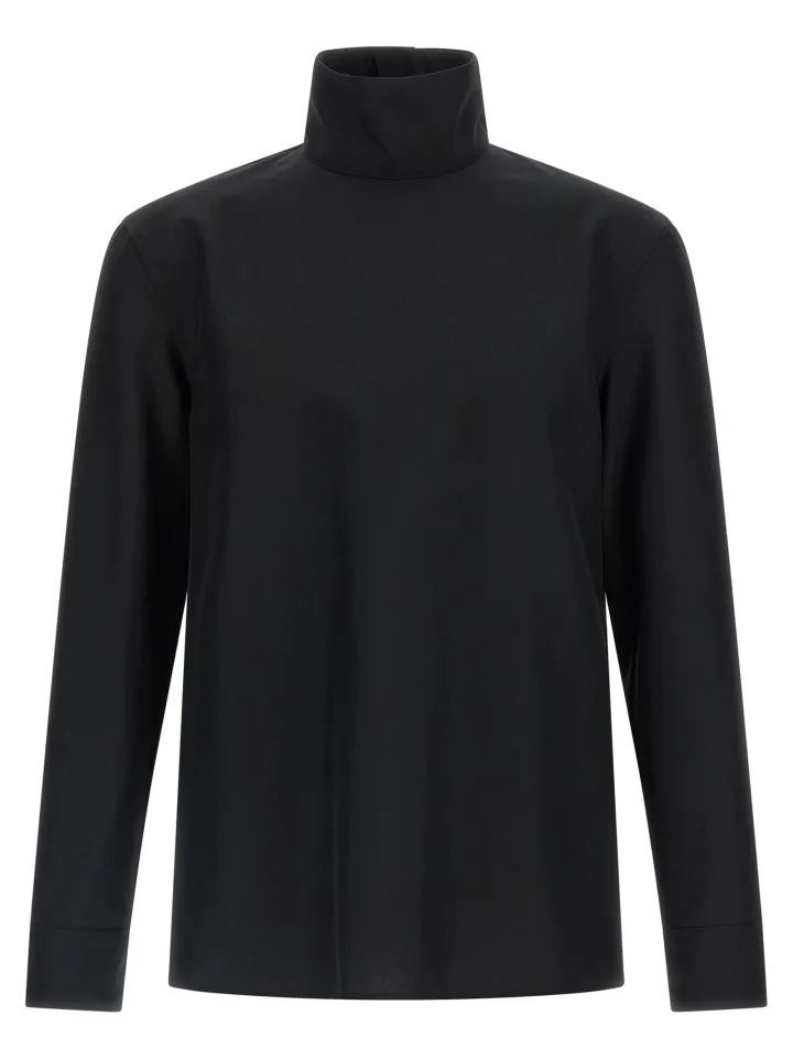 Black Polyester Shirt