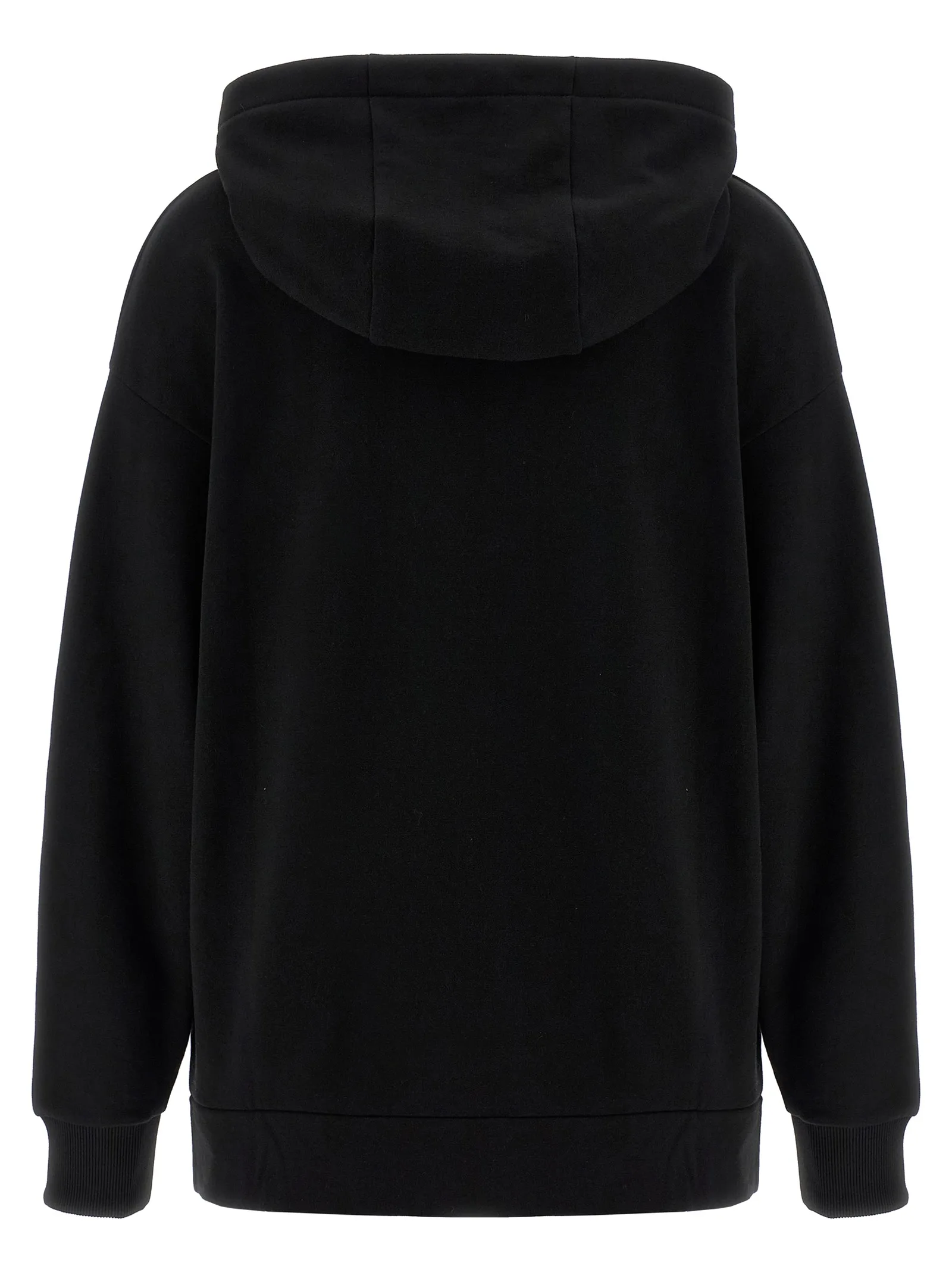 Black Cotton Sweatshirt - Image 2