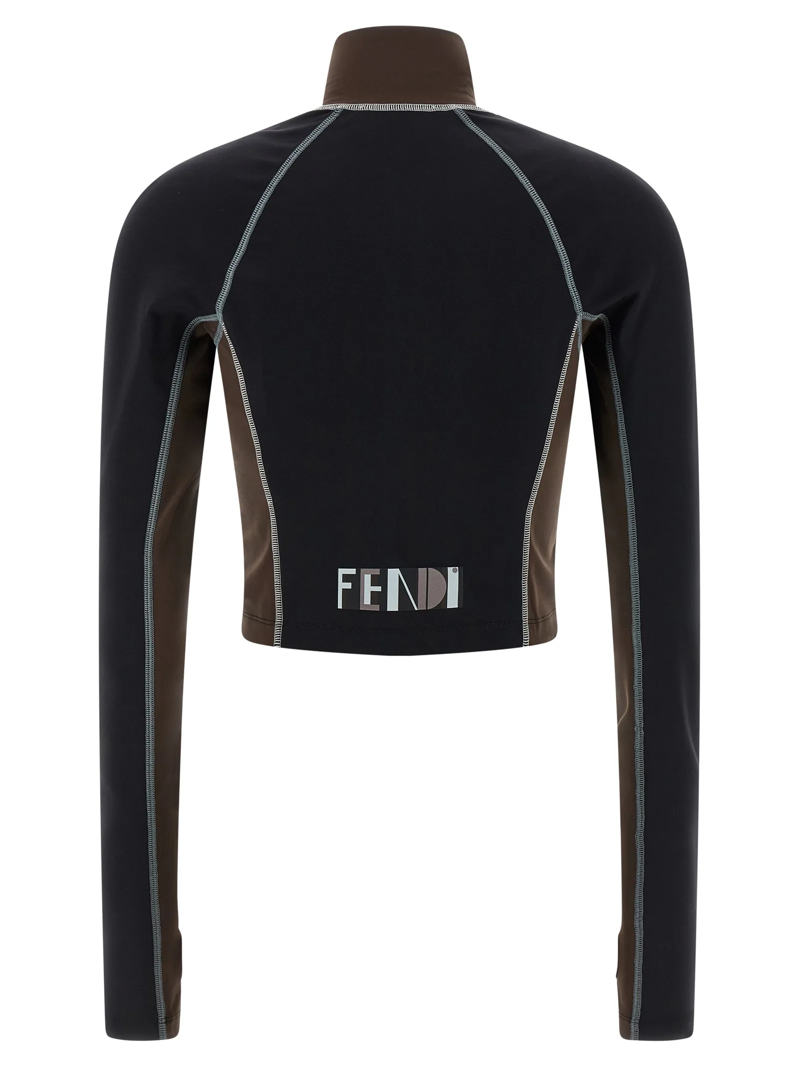 Black Polyamide Top - Image 2