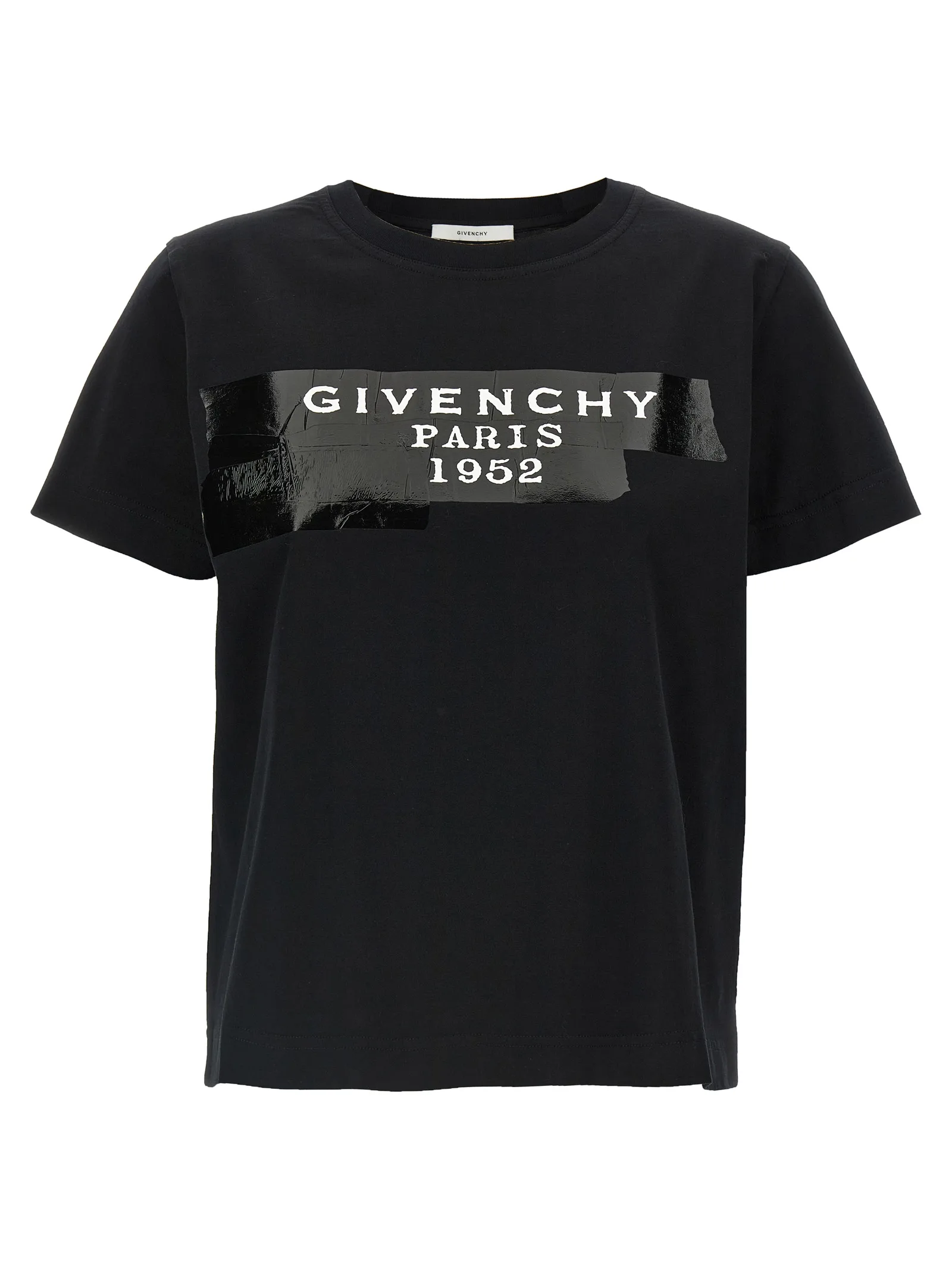 Black Cotton T-Shirt