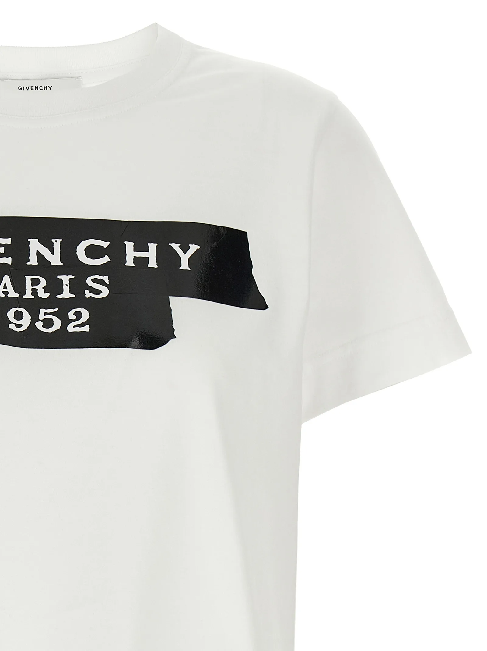 Bicolor Cotton T-Shirt - Image 3