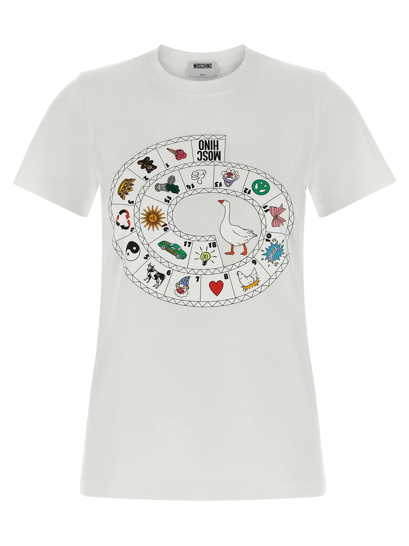 White Cotton T - Shirt