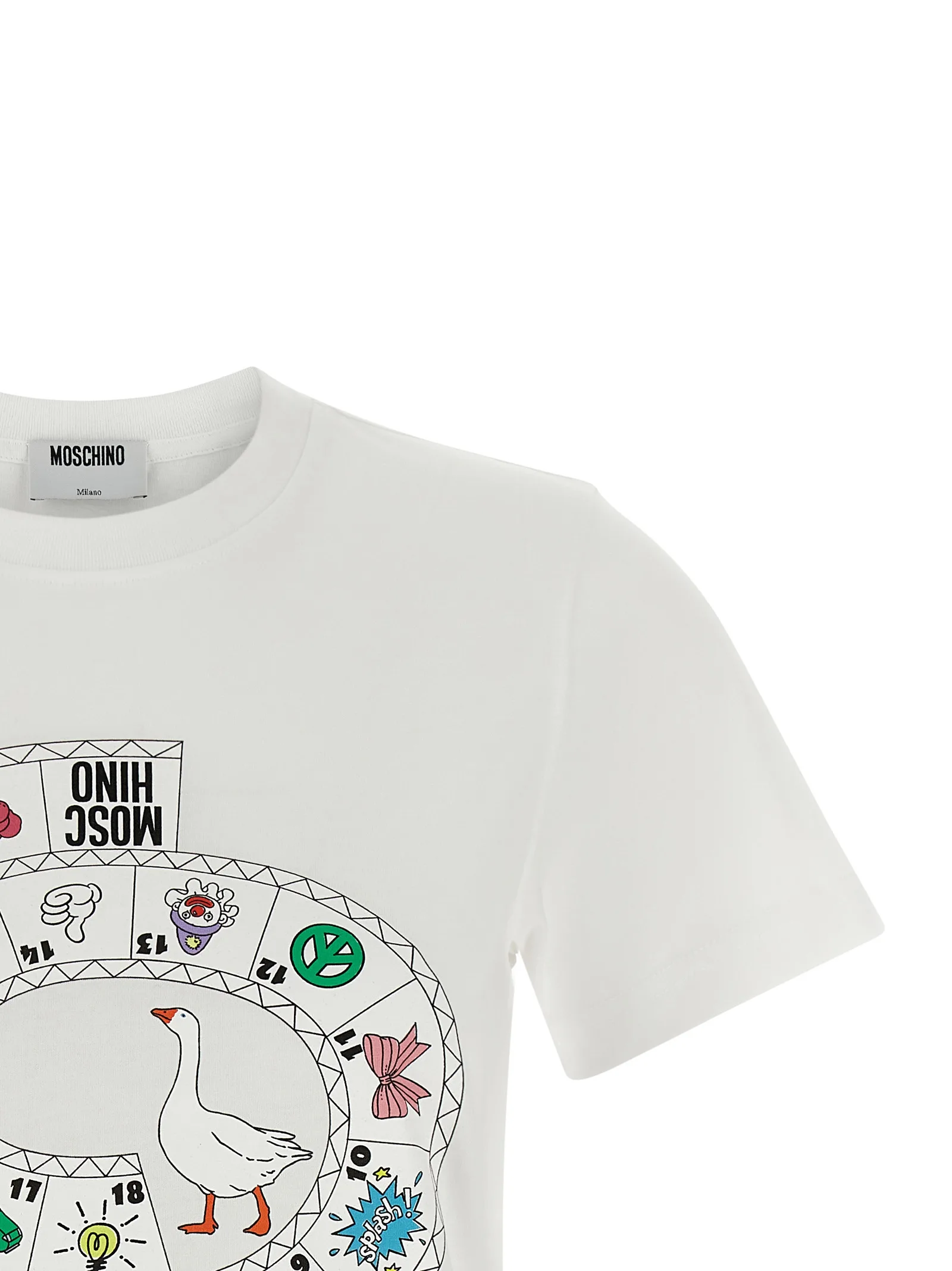 White Cotton T - Shirt - Image 3