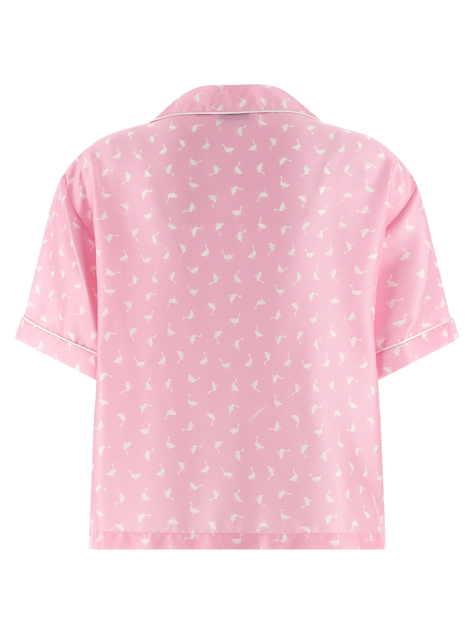 Multicolor Silk Blouse — Pink - Image 2