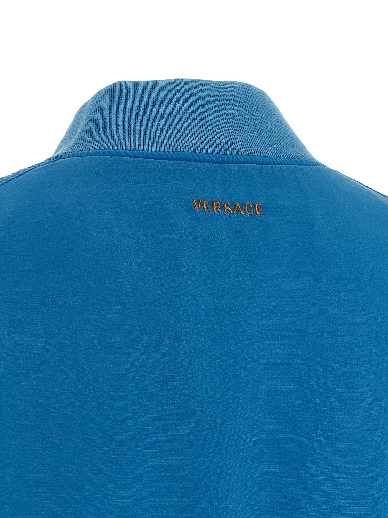 Blue Silk Bomber - Image 4