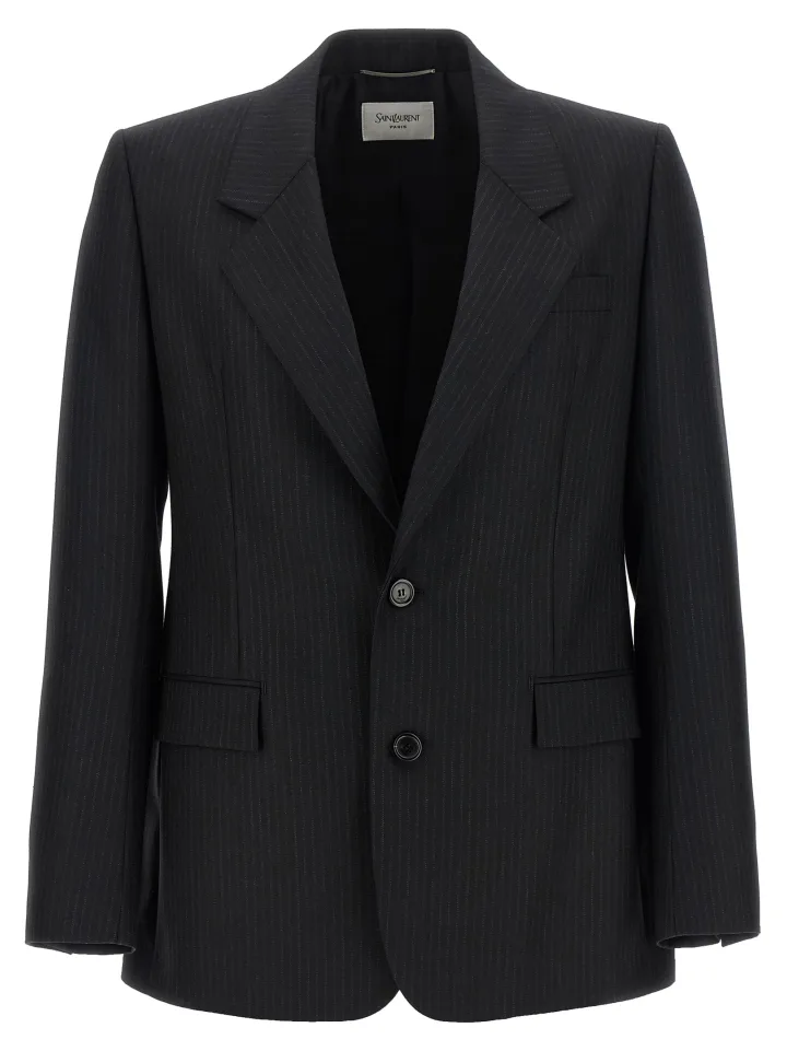 Black Wool Blazer