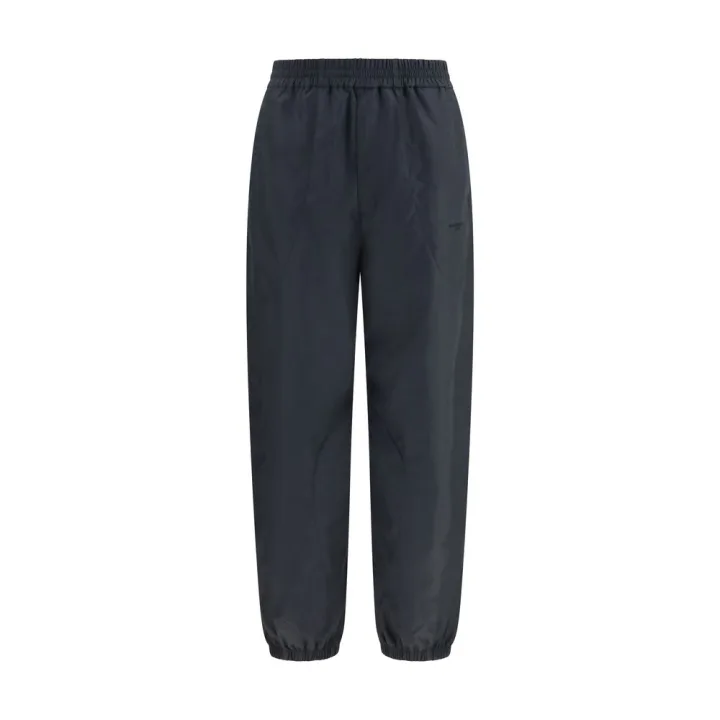 Black Cotton Joggers (Workout Pants)