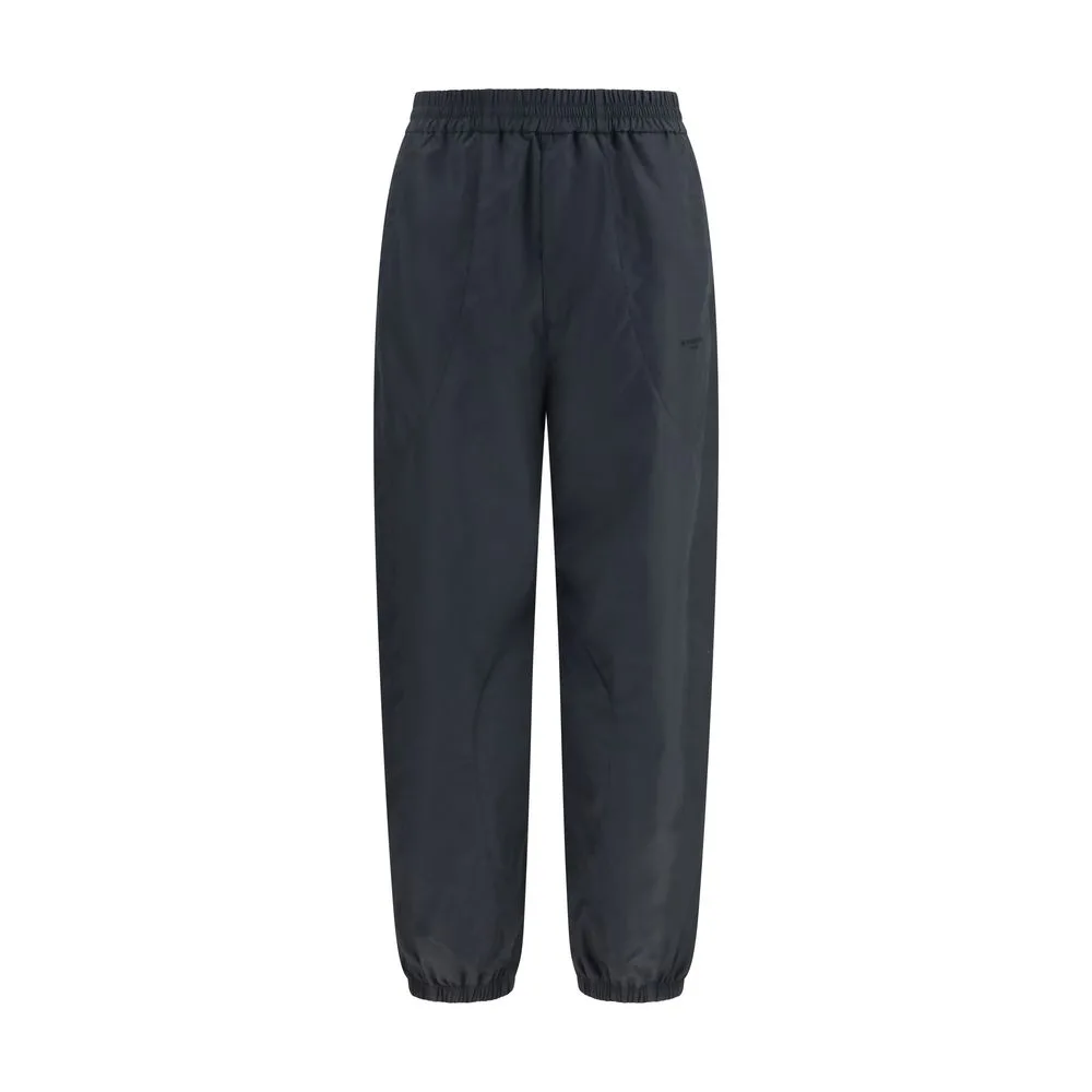 Black Cotton Joggers (Workout Pants)