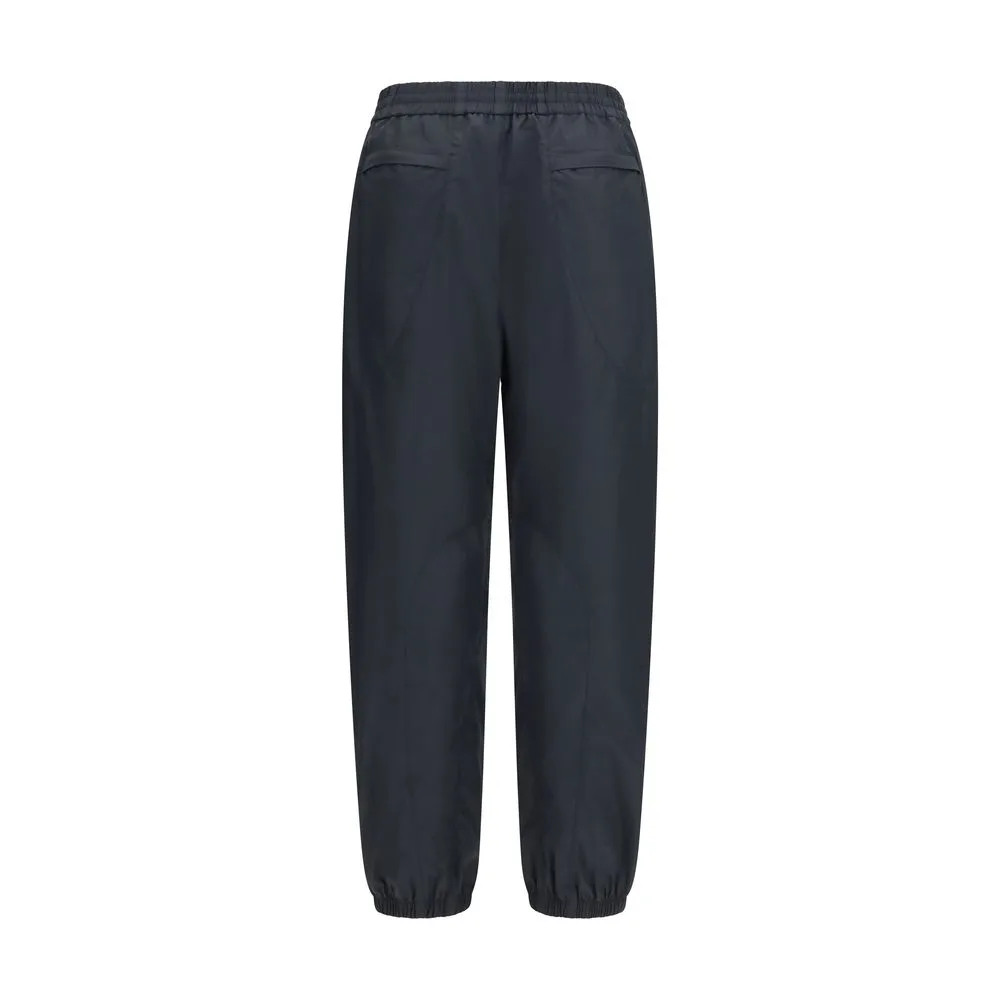 Black Cotton Joggers (Workout Pants) - Image 2