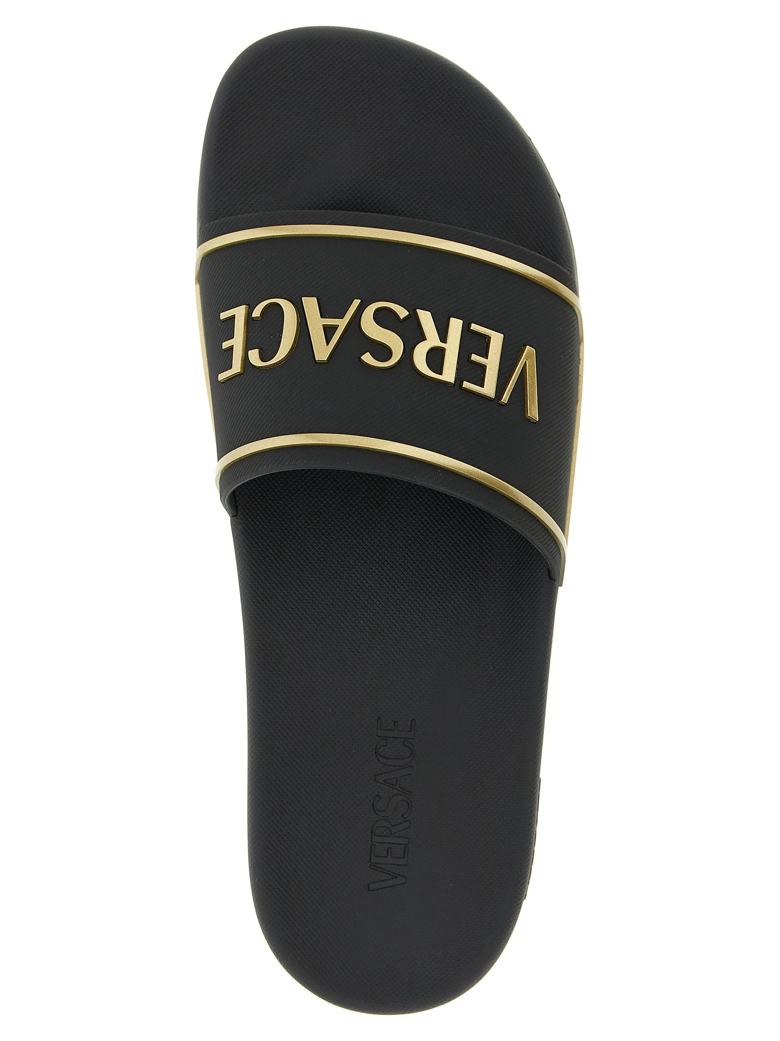 Black Polyurethane Slides - Image 4