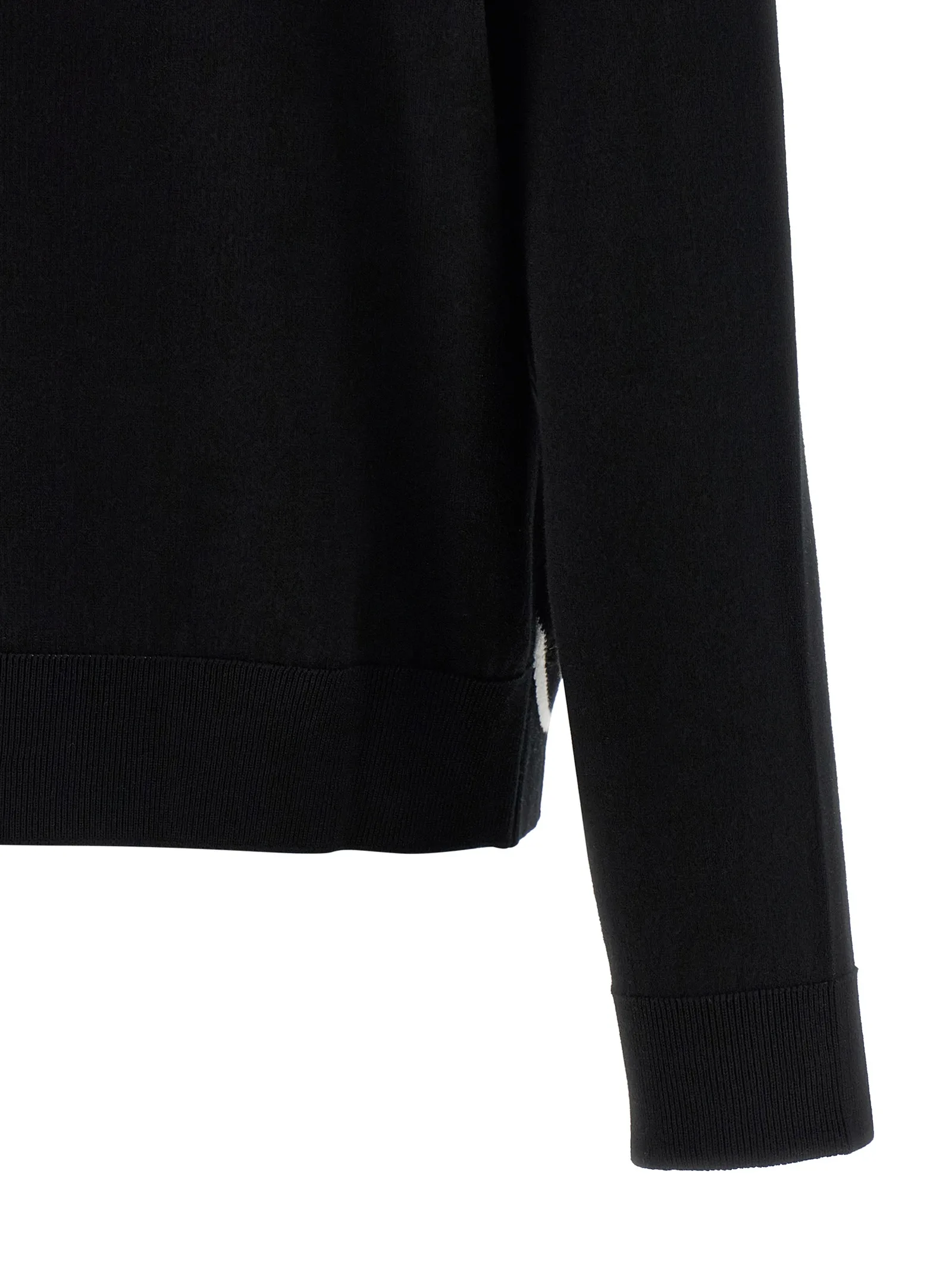 Bicolor Cotton Cardigan - Image 4