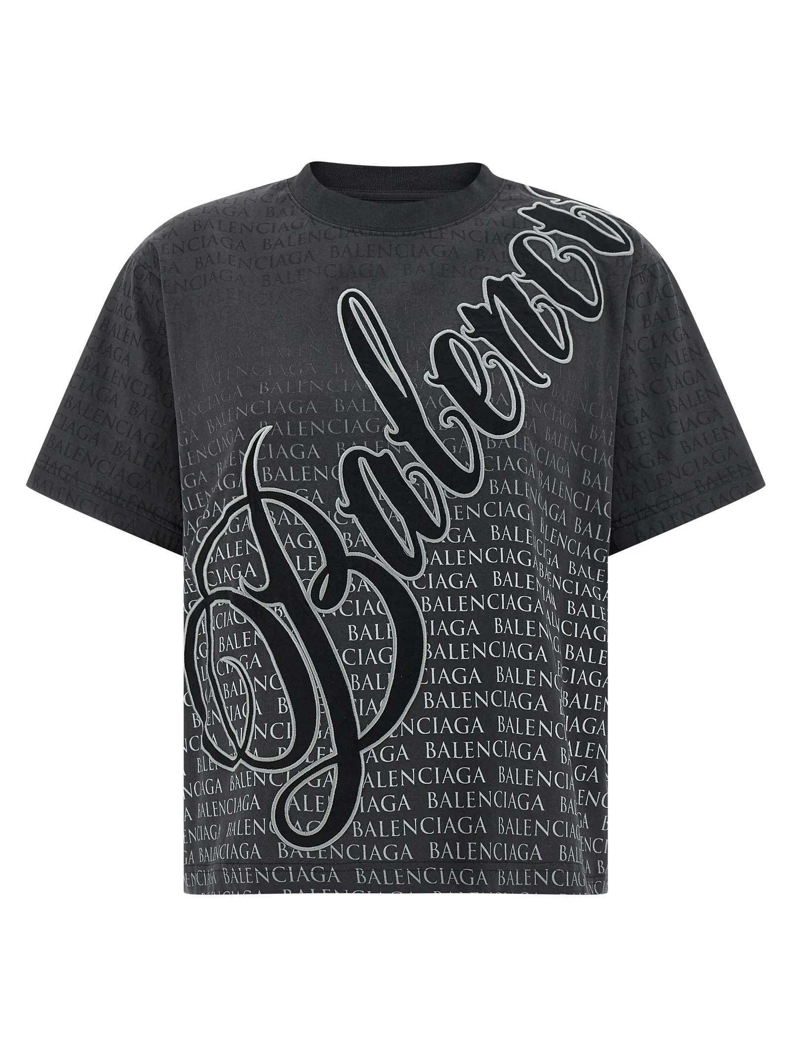 Black Cotton T-Shirt