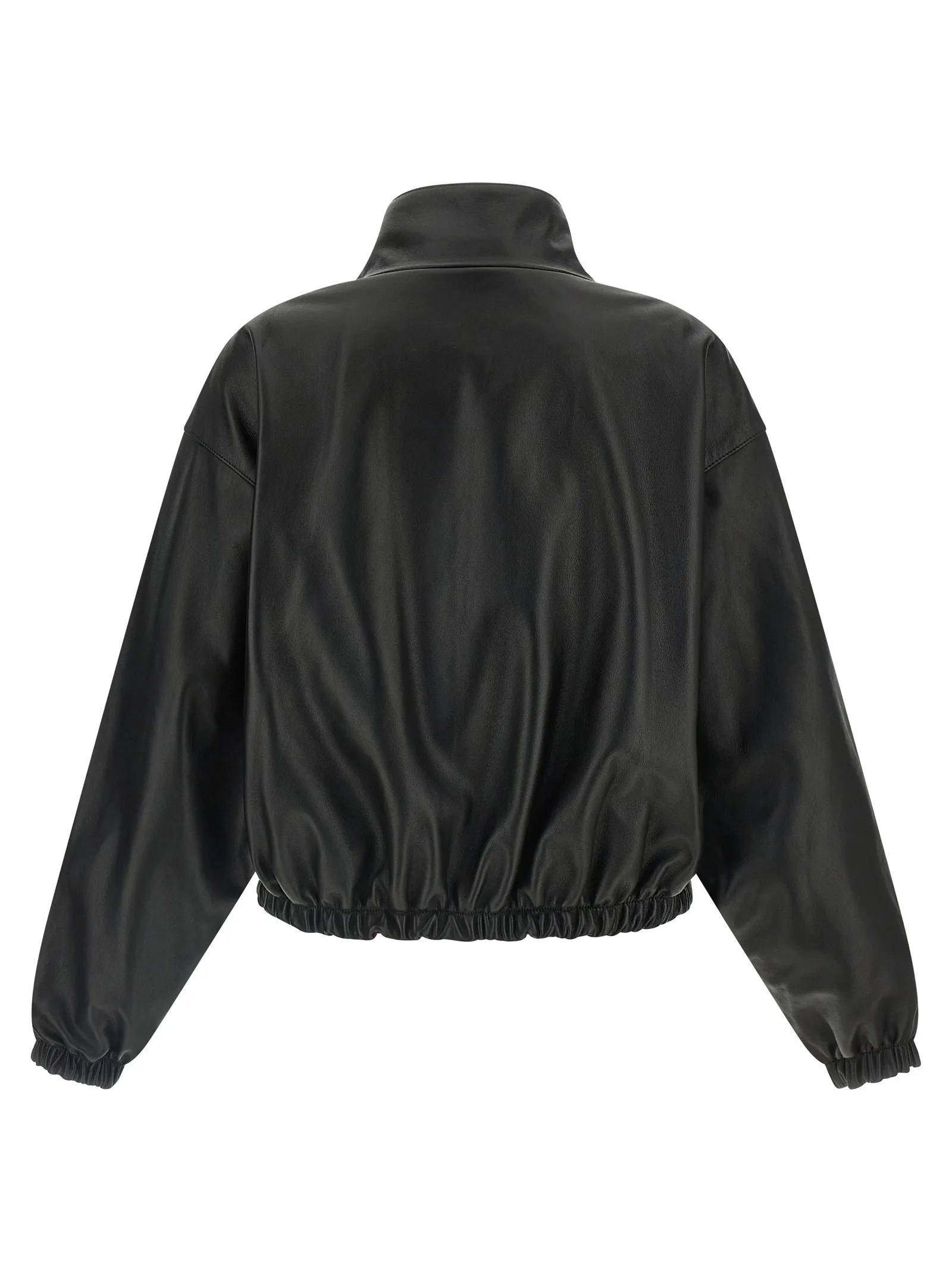Black Lamb Leather Leather Jacket - Image 3