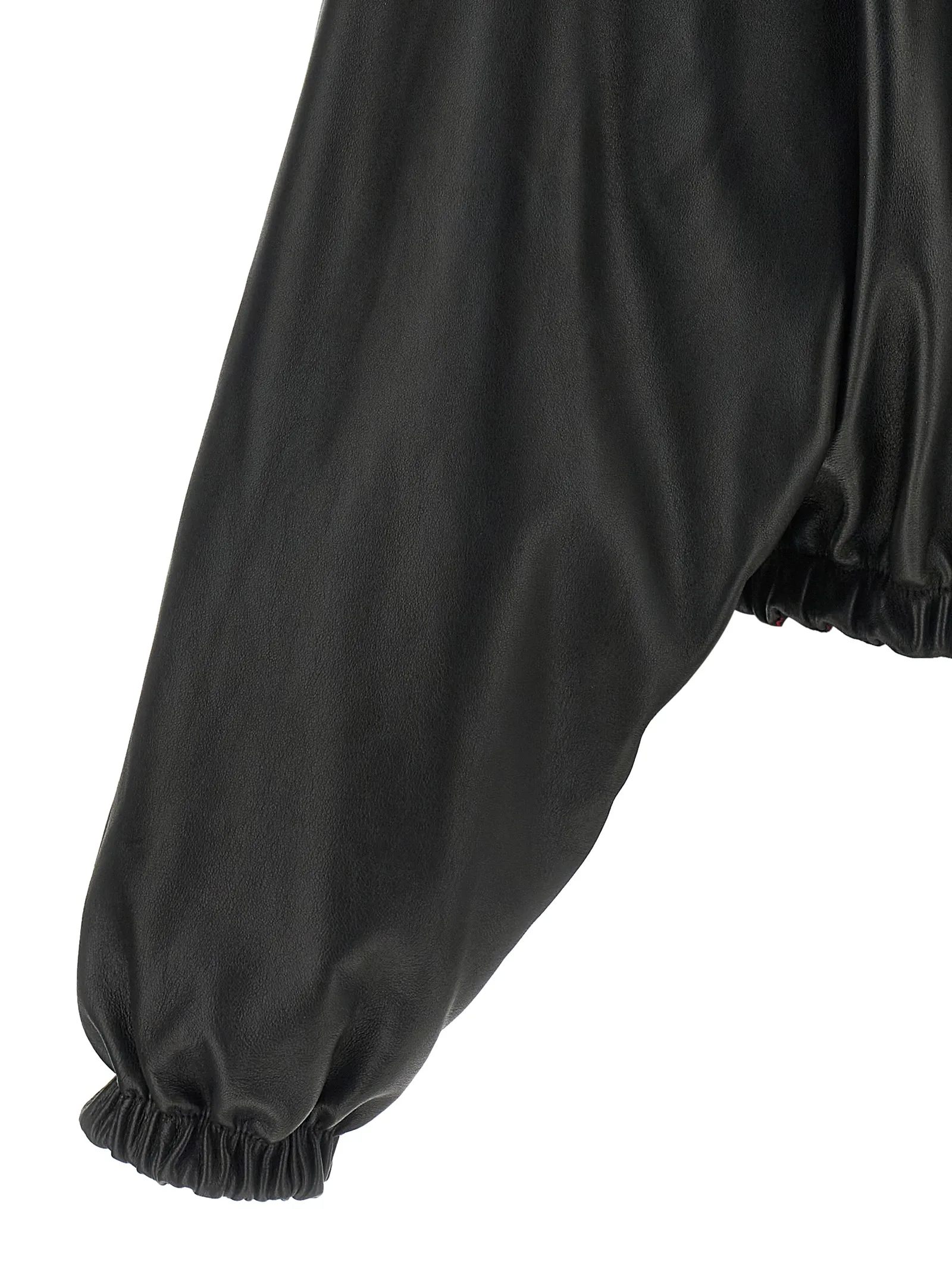 Black Lamb Leather Leather Jacket - Image 5