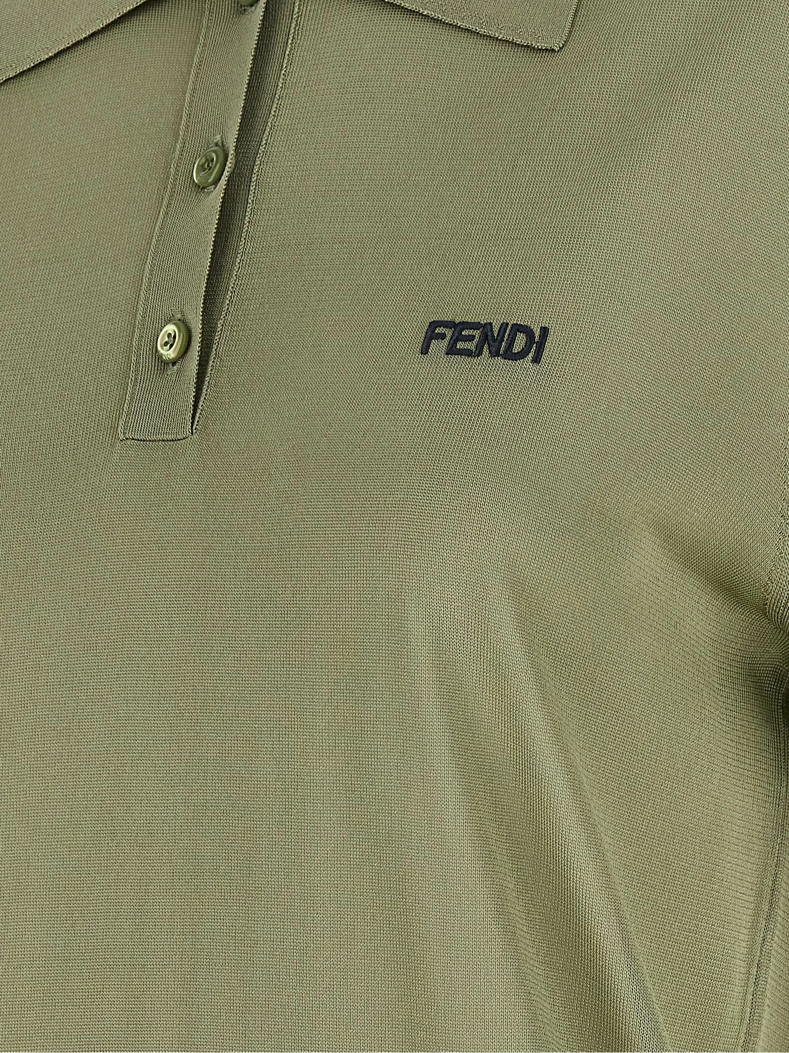 Bicolor Viscose Polo Shirt - Image 4