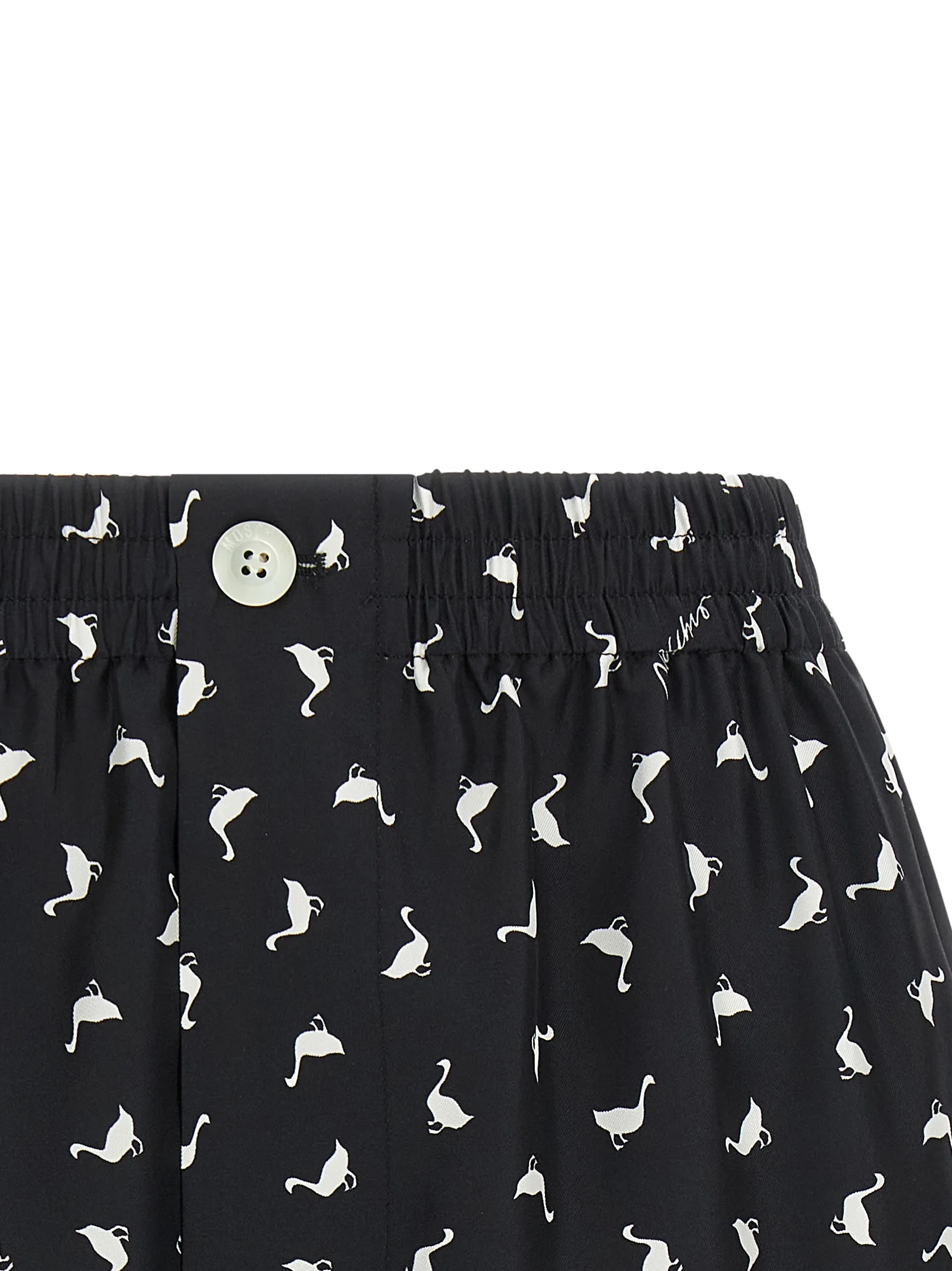 Bicolor Silk Bermuda Shorts - Image 3