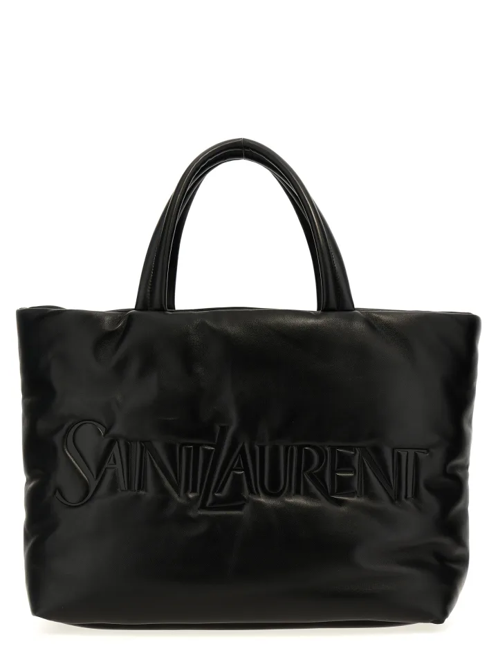 Black Lamb Leather Tote Bag