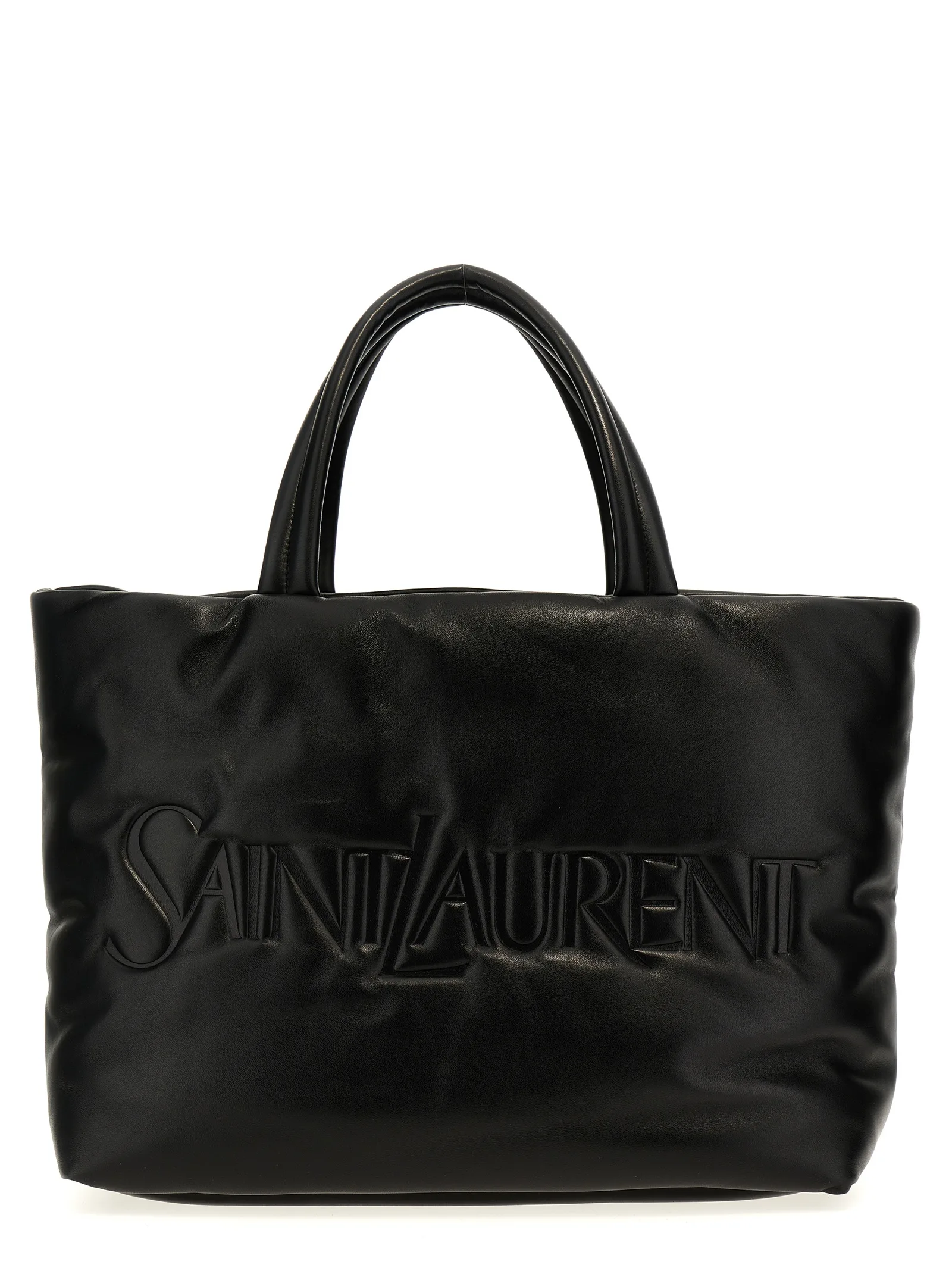 Black Lamb Leather Tote Bag