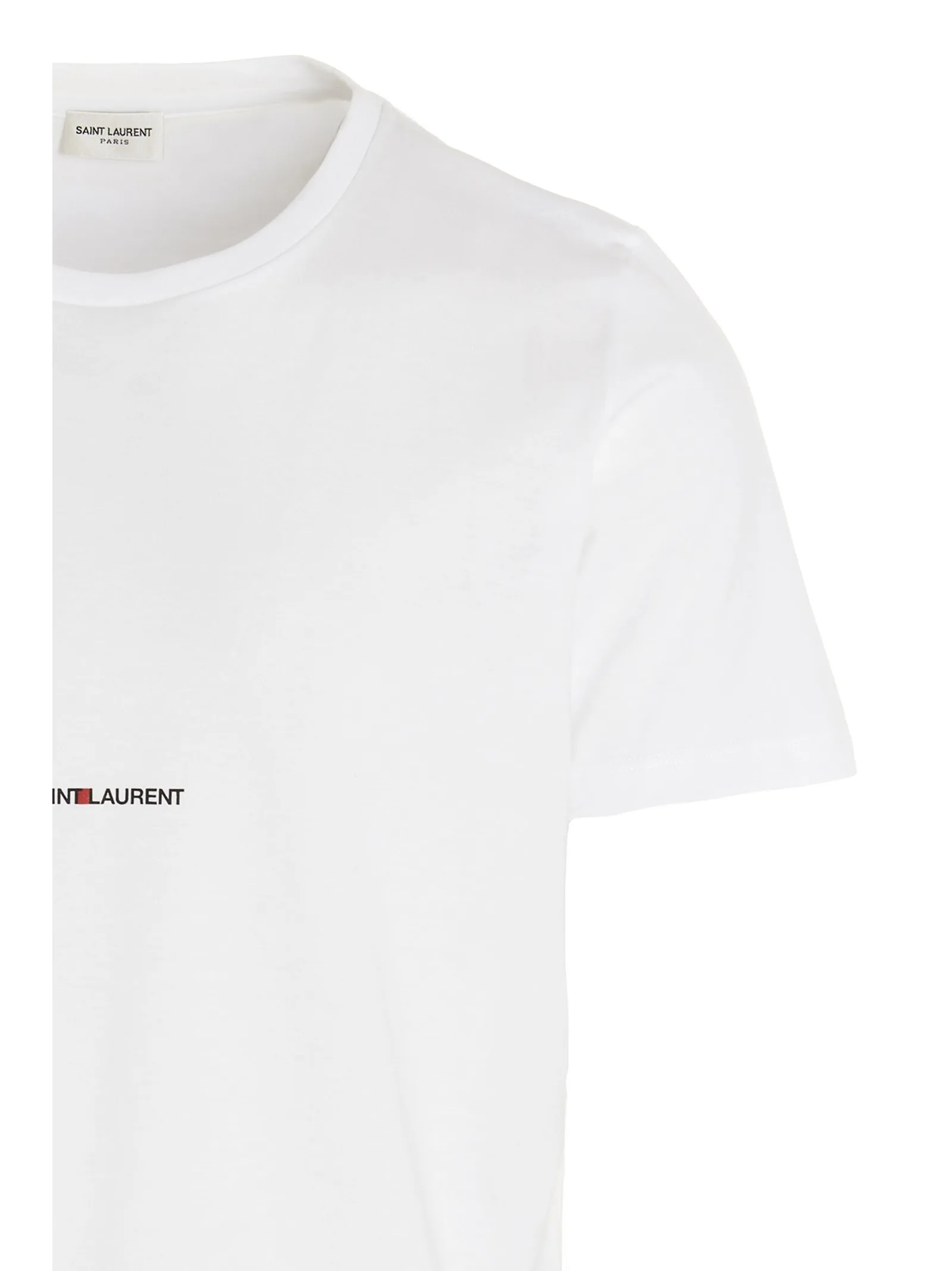 White Cotton T - Shirt - Image 3