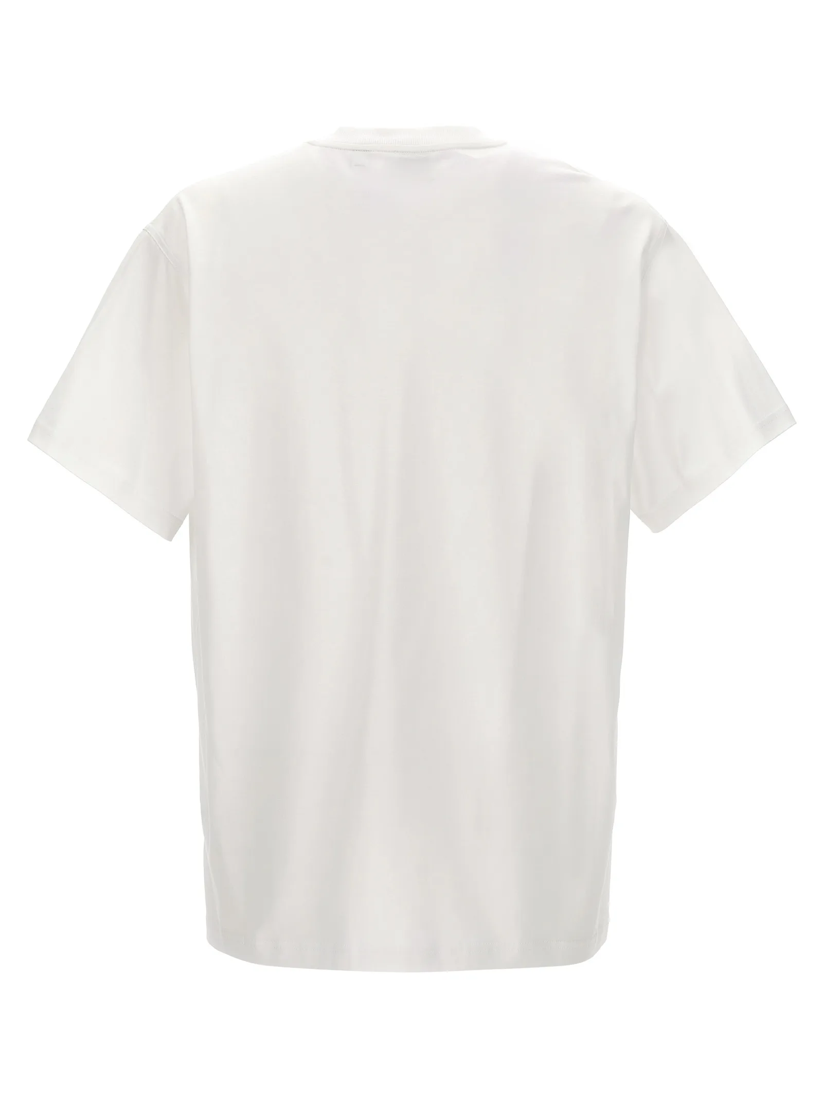 White Cotton T - Shirt - Image 2