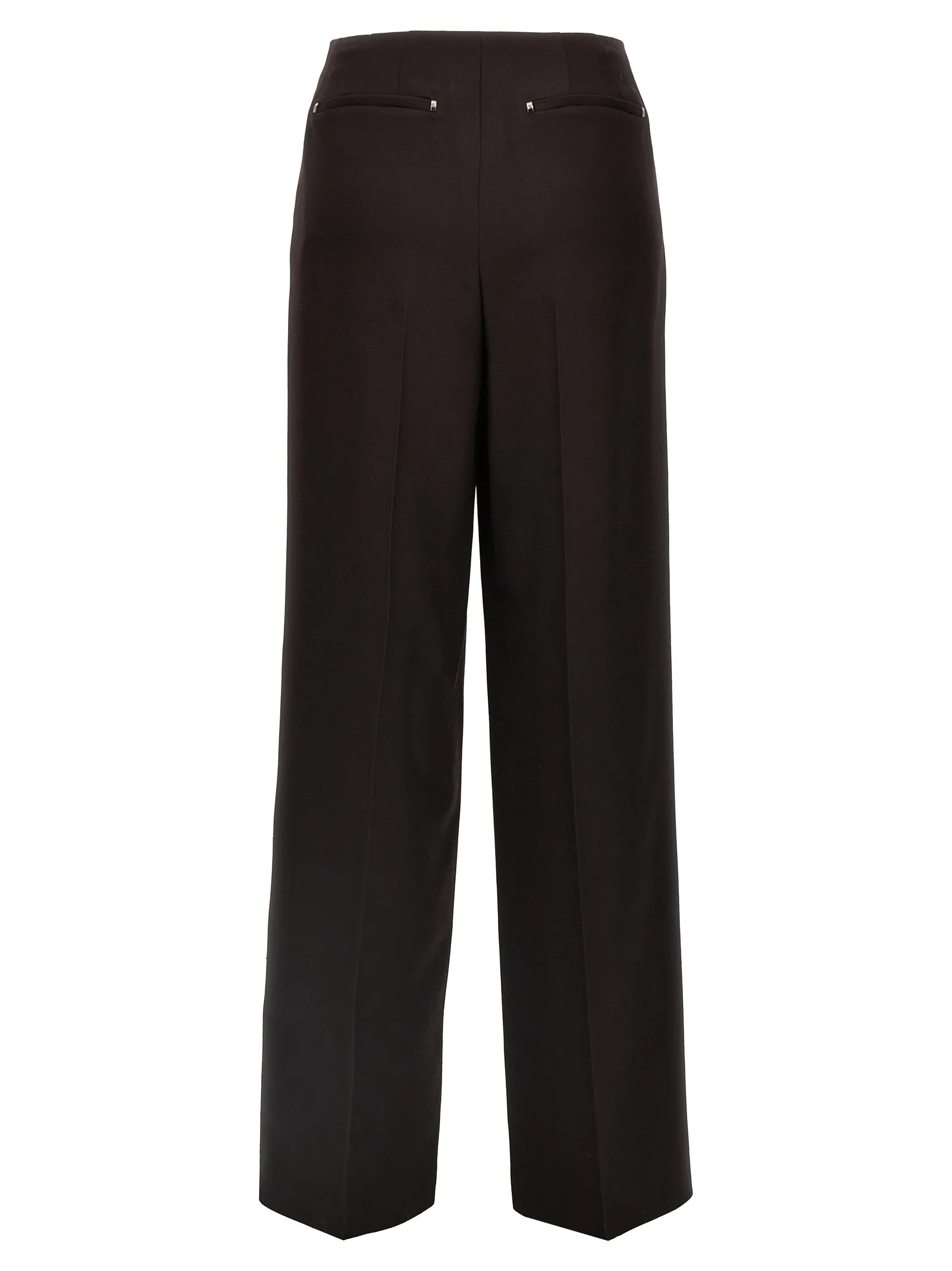Purple Virgin Wool Dress Pants - Image 2