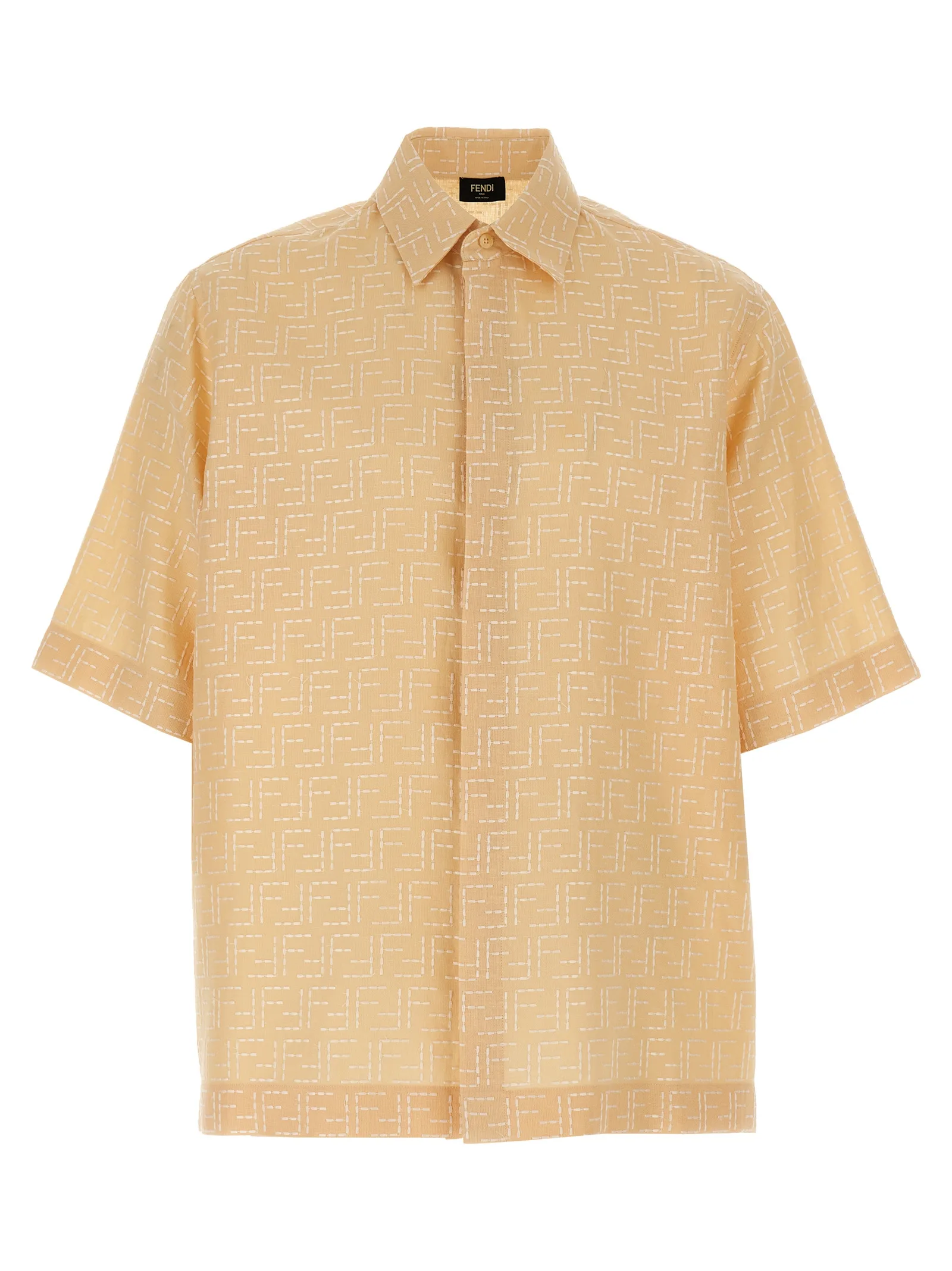 Beige Linen Shirt