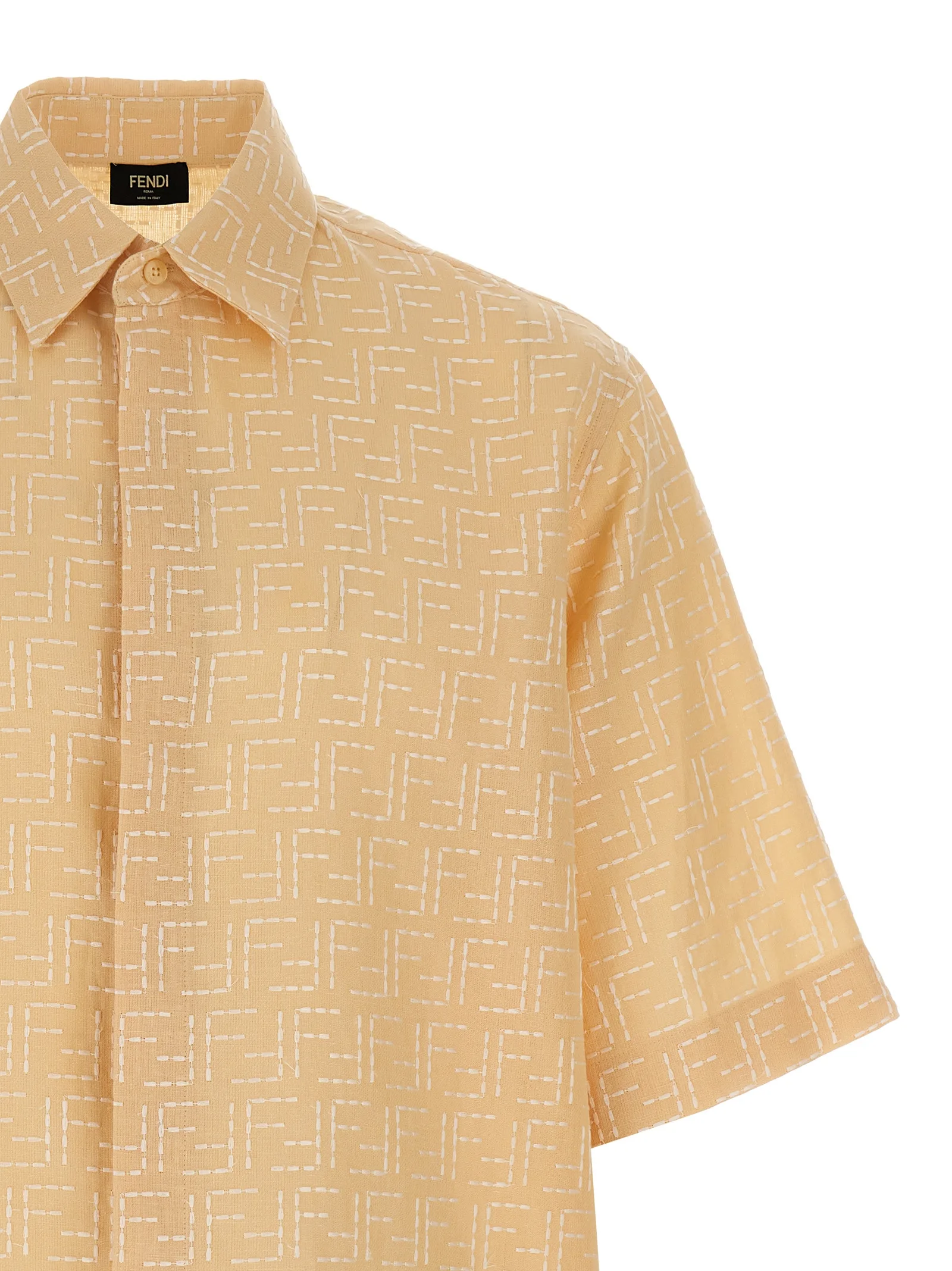 Beige Linen Shirt - Image 3