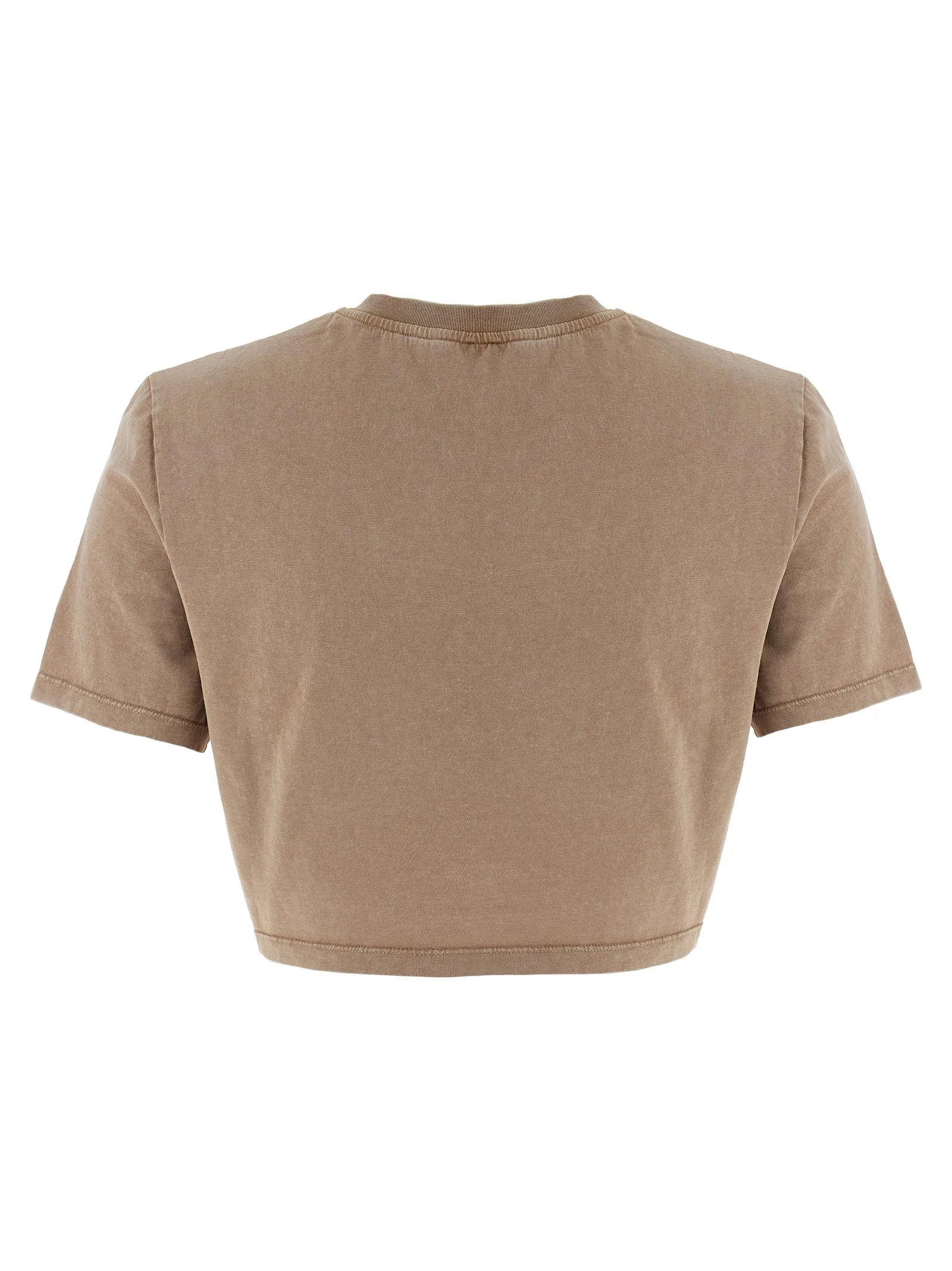 Brown Cotton T - Shirt - Image 2
