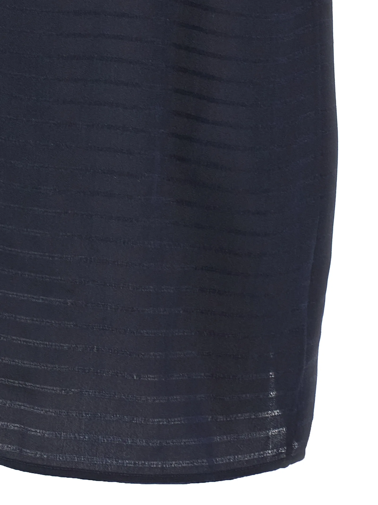 Blue Silk Polo Shirt - Image 4
